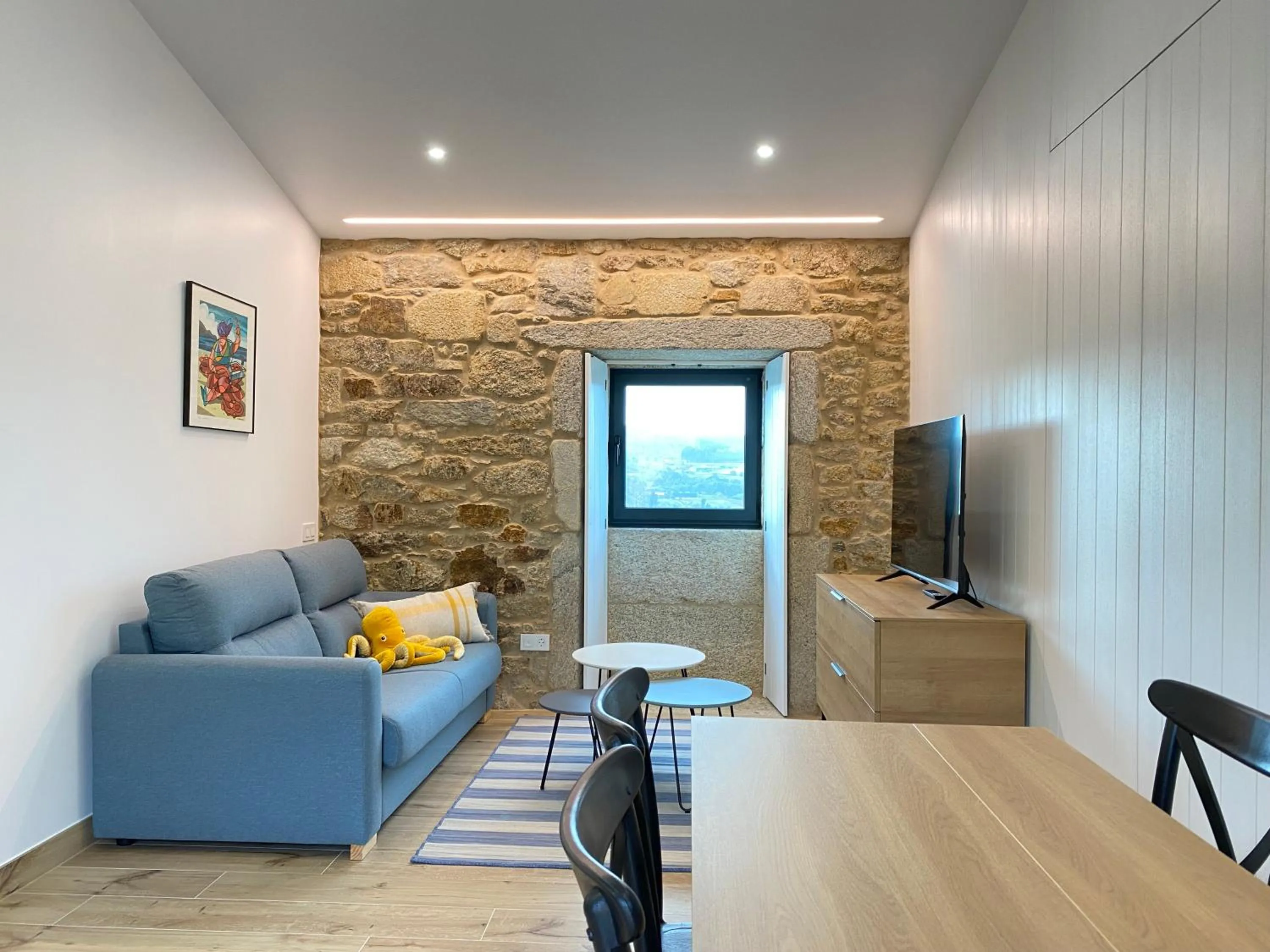 Living room in Morada Atlántica