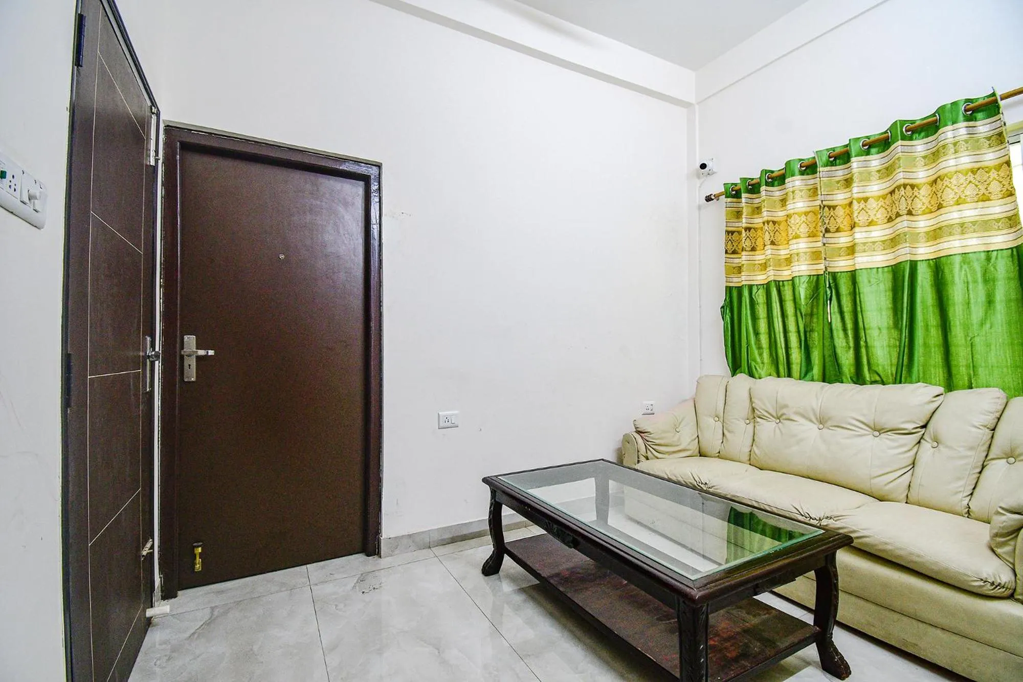 Seating area in FabExpress Moon Residency