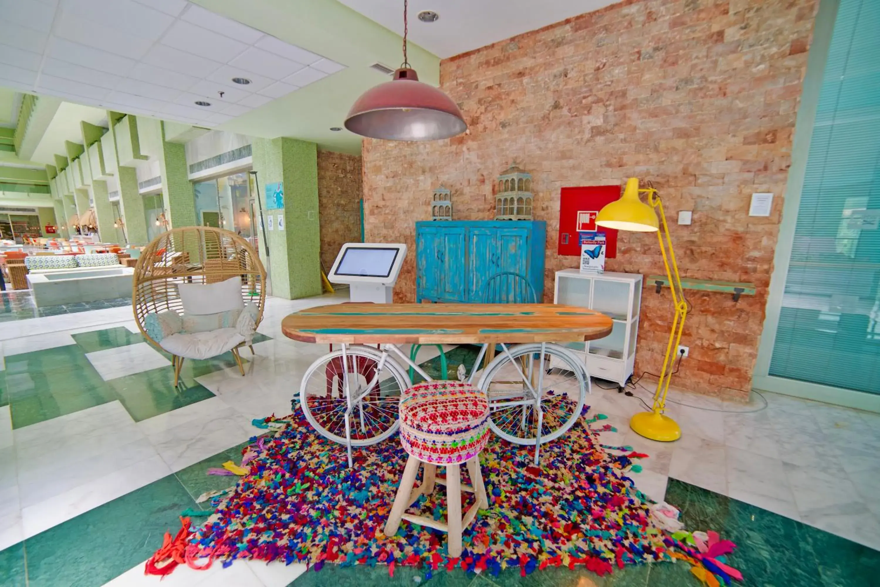 Lobby or reception in Holiday World RIWO Hotel. Lobby or reception in Holiday World RIWO Hotel.