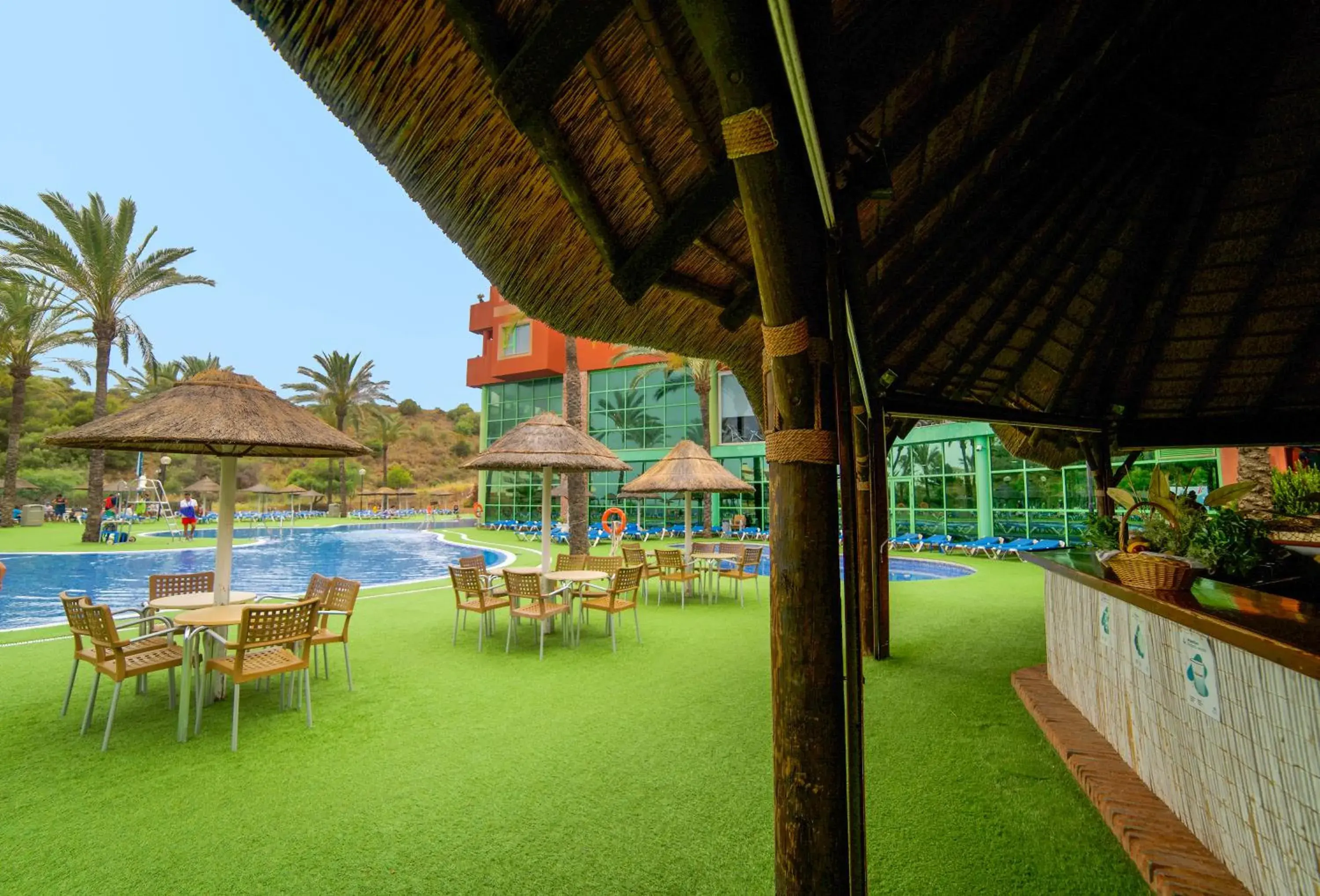 Garden view in Holiday World RIWO Hotel. Garden view in Holiday World RIWO Hotel.