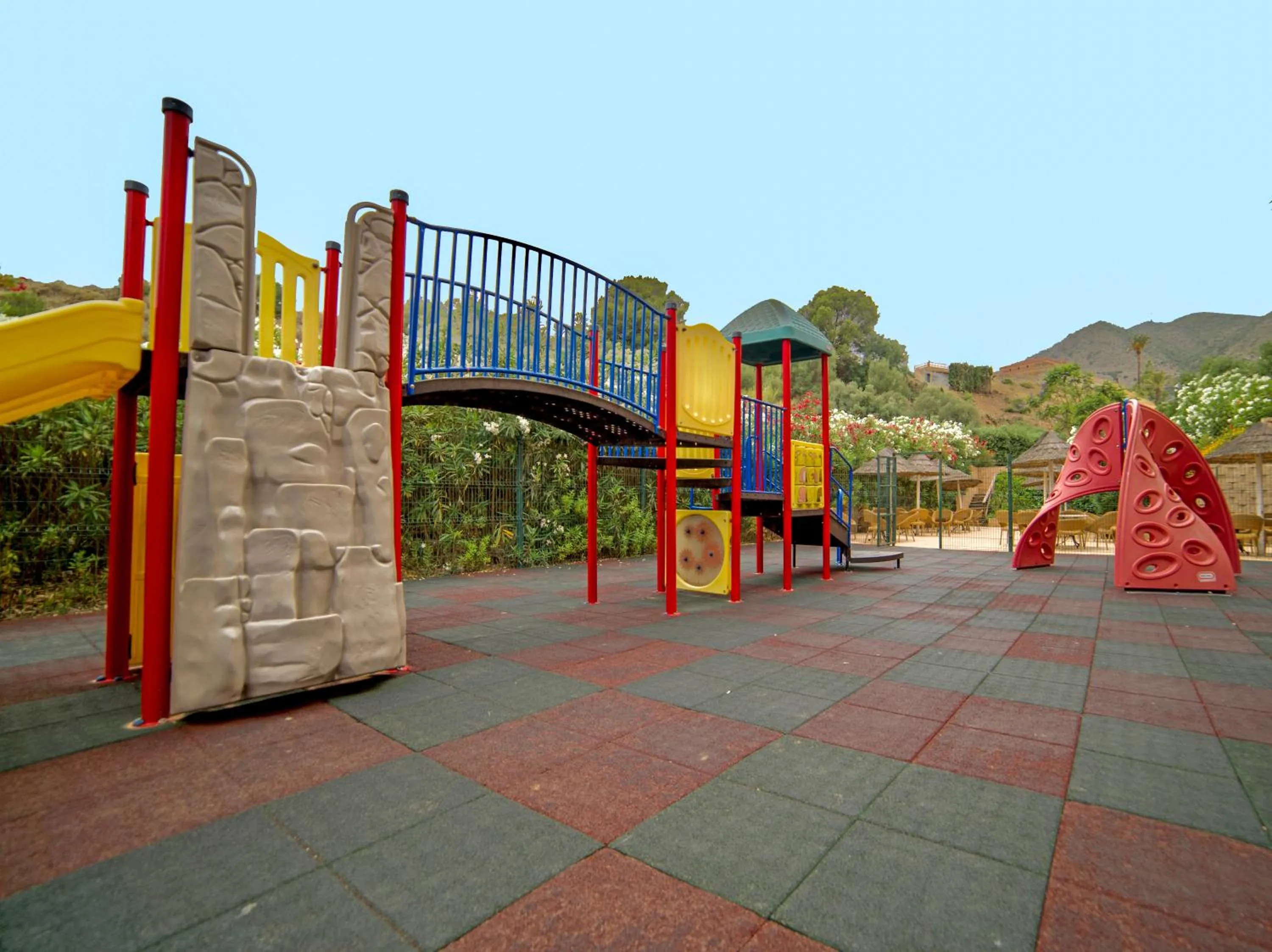 Children play ground in Holiday World RIWO Hotel.