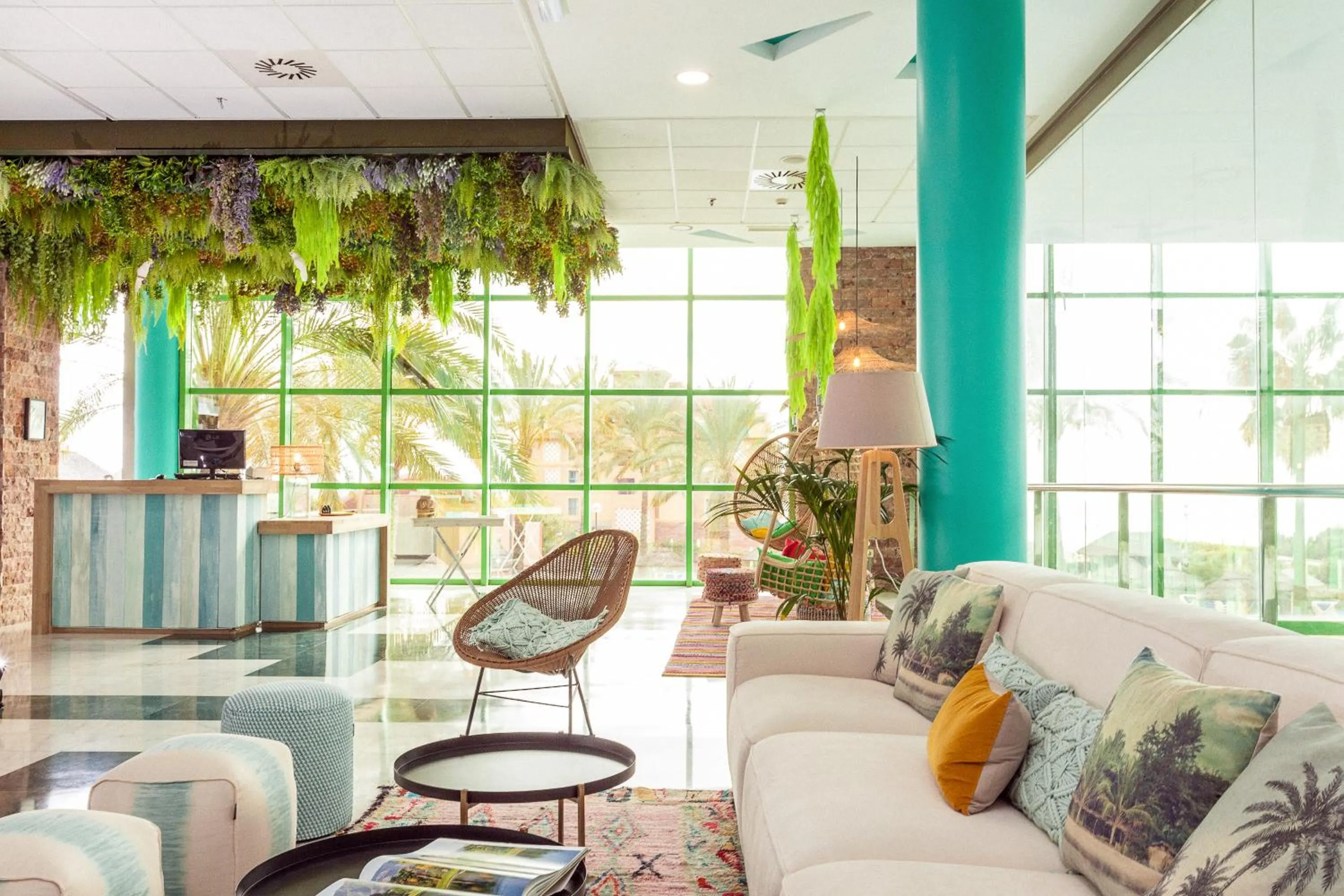 Lobby or reception in Holiday World RIWO Hotel.