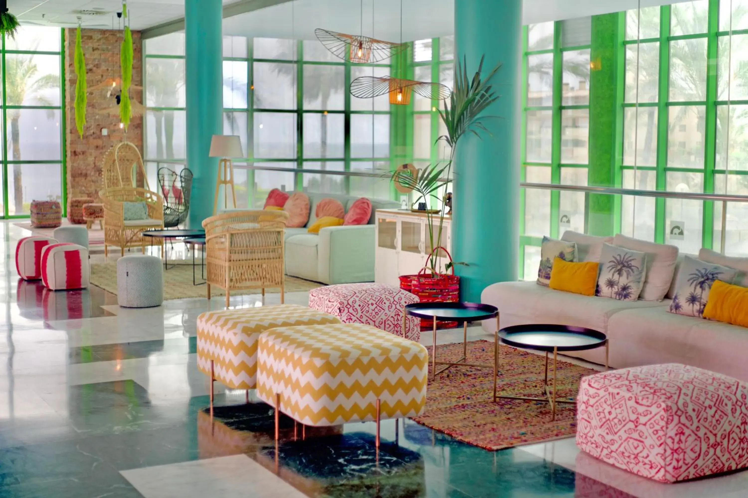 Living room in Holiday World RIWO Hotel. Living room in Holiday World RIWO Hotel.