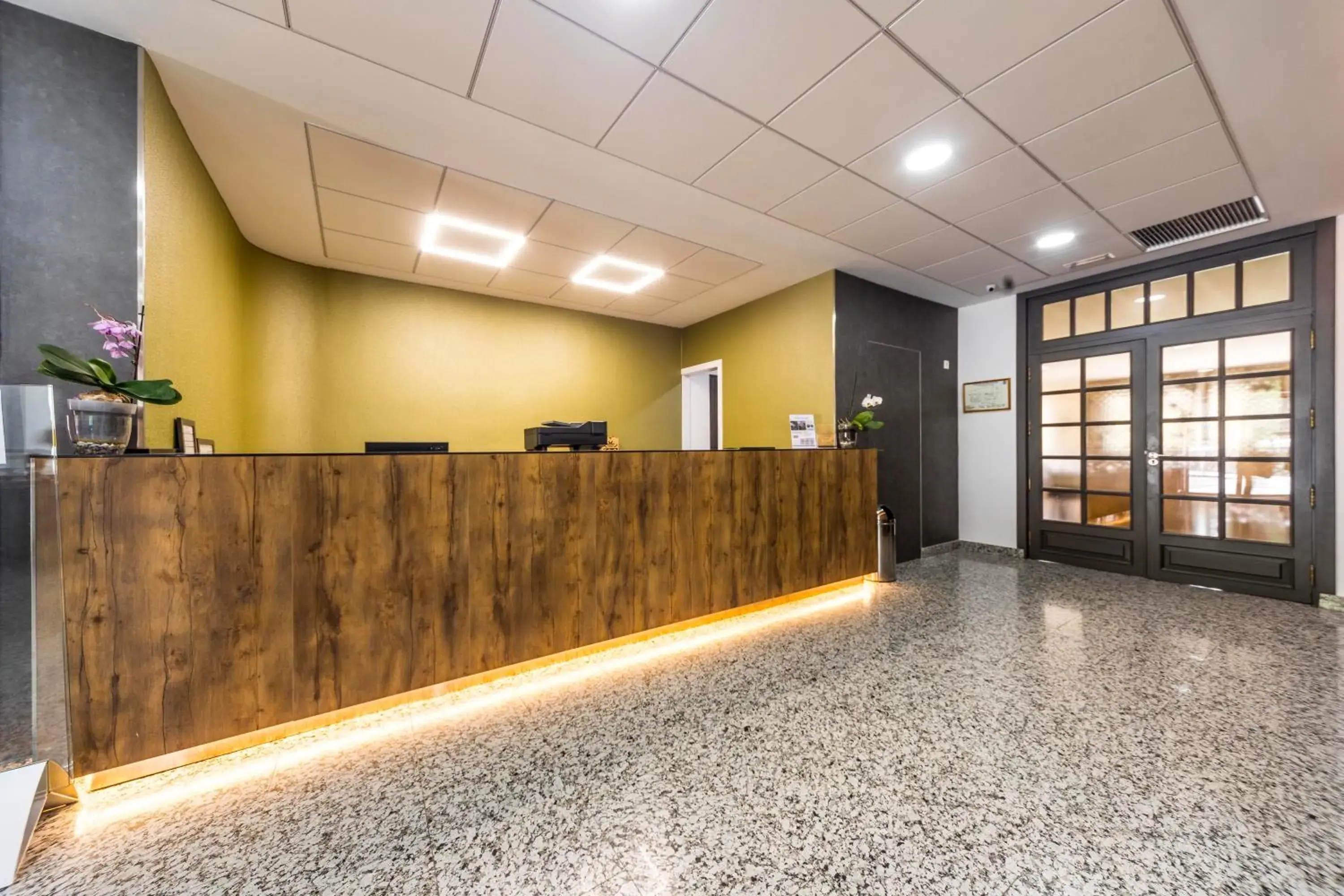 Lobby or reception in Hotel Rosaleda del Mijares Lobby or reception in Hotel Rosaleda del Mijares