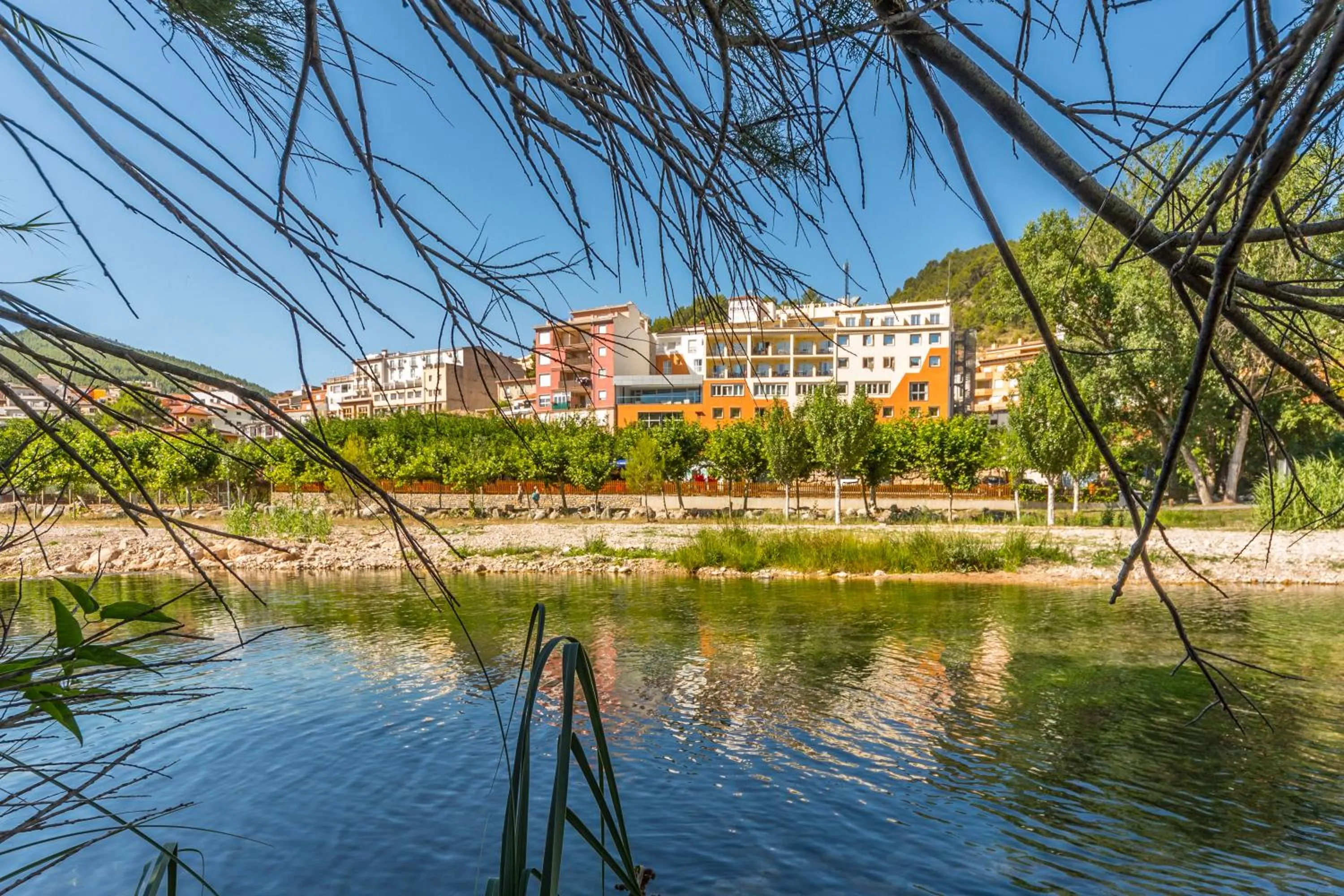 River view in Hotel Rosaleda del Mijares