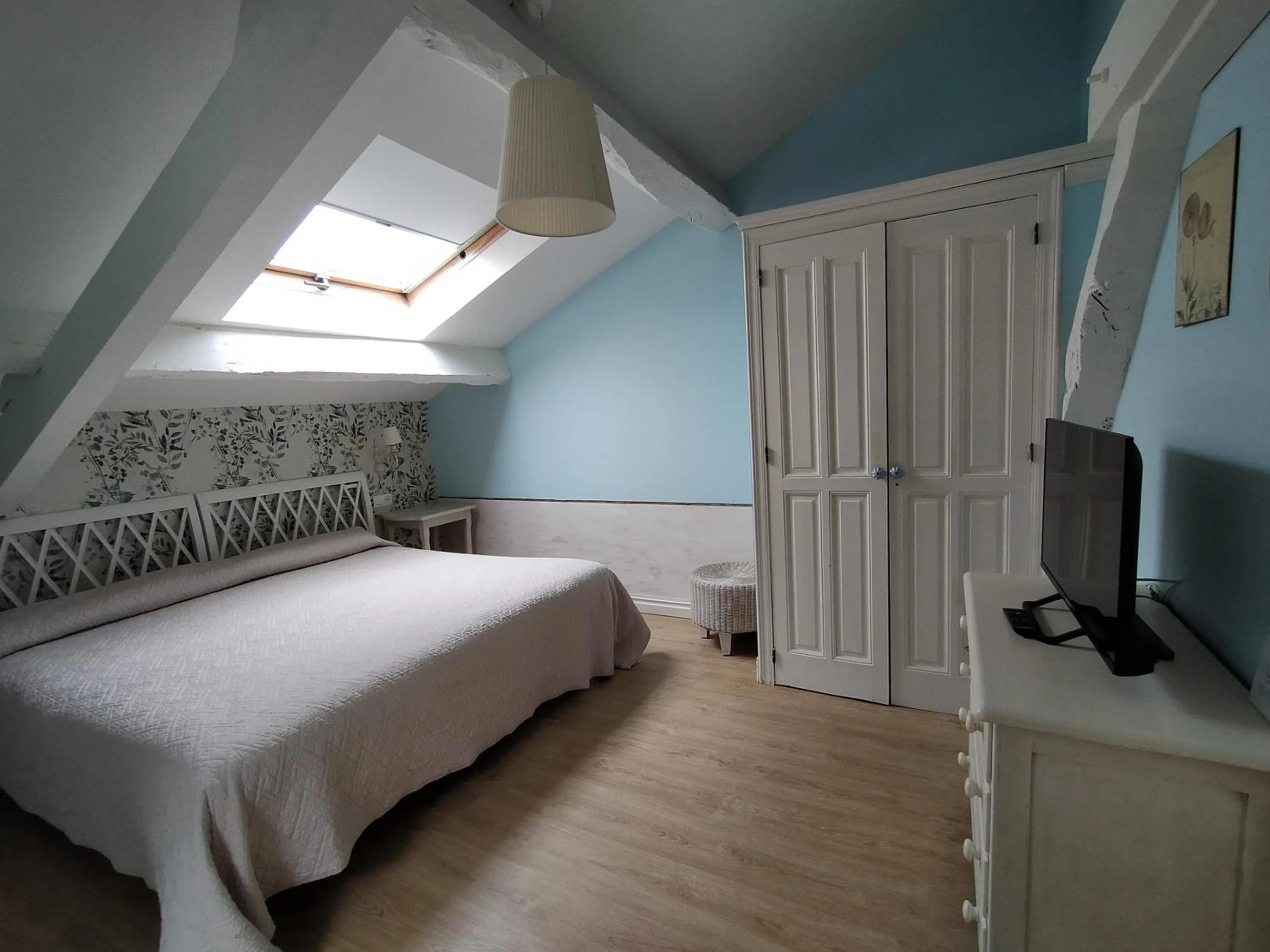 Bed in Hotel Casona del Sella