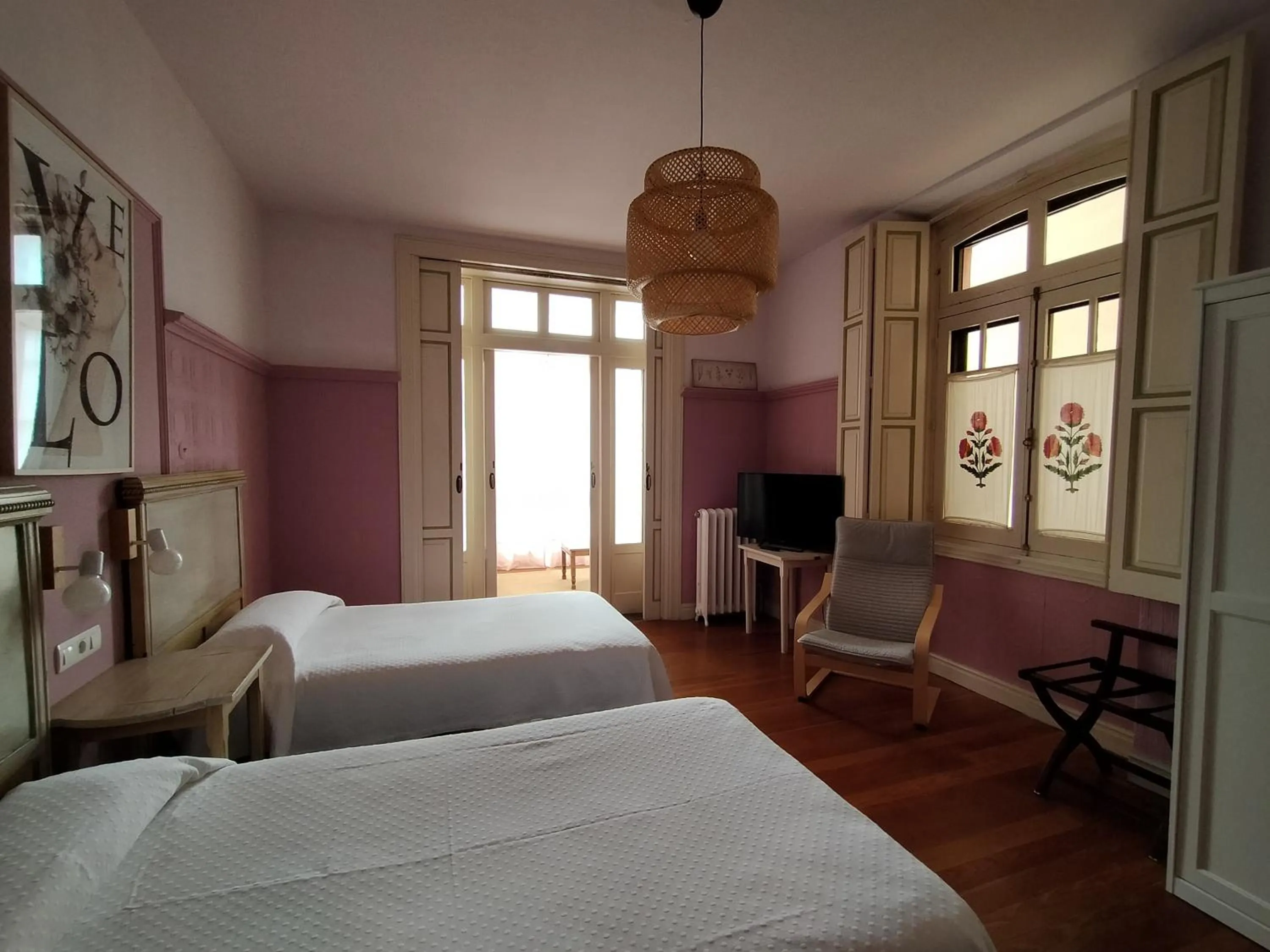 Bed in Hotel Casona del Sella