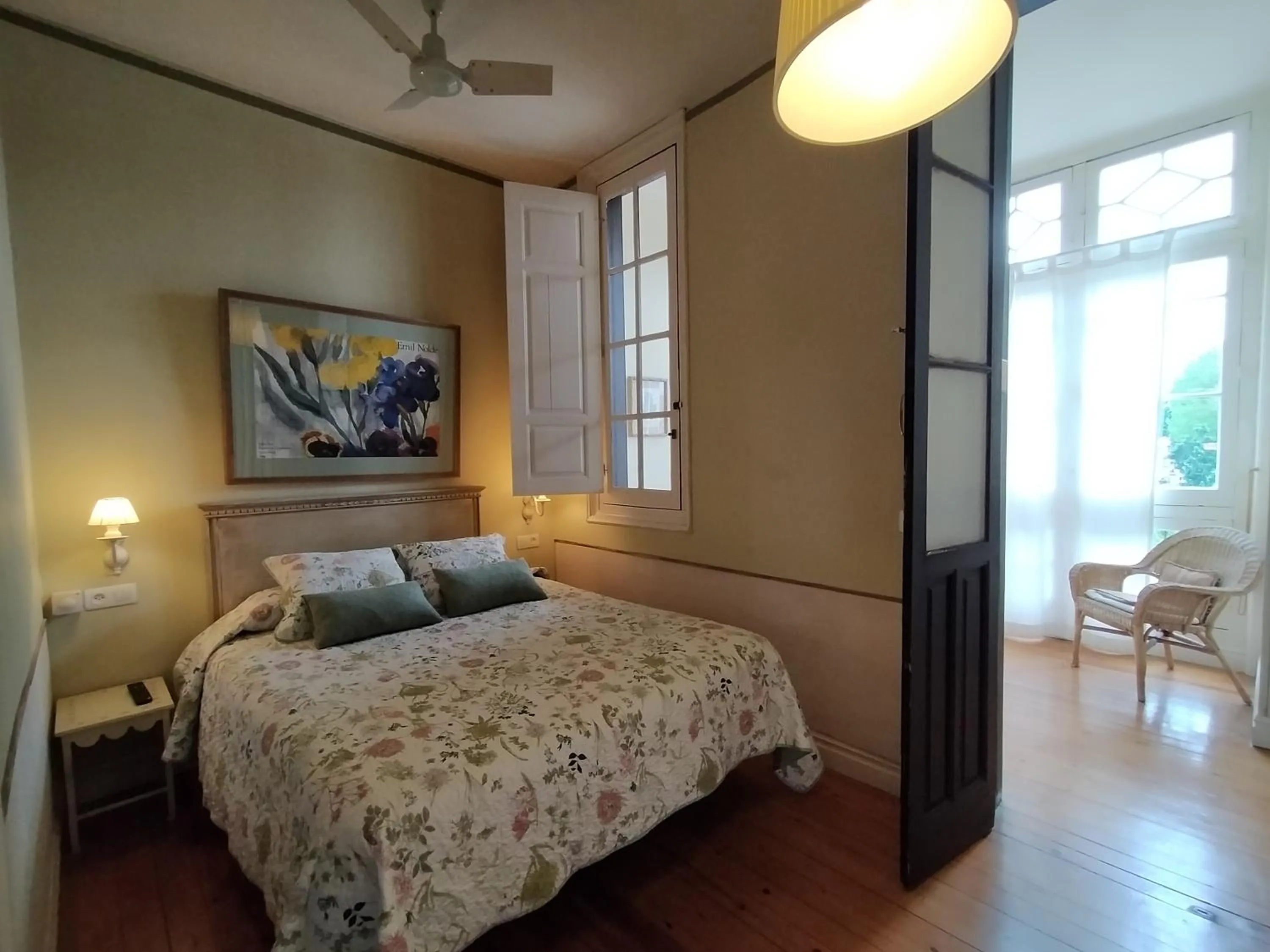 Bed in Hotel Casona del Sella