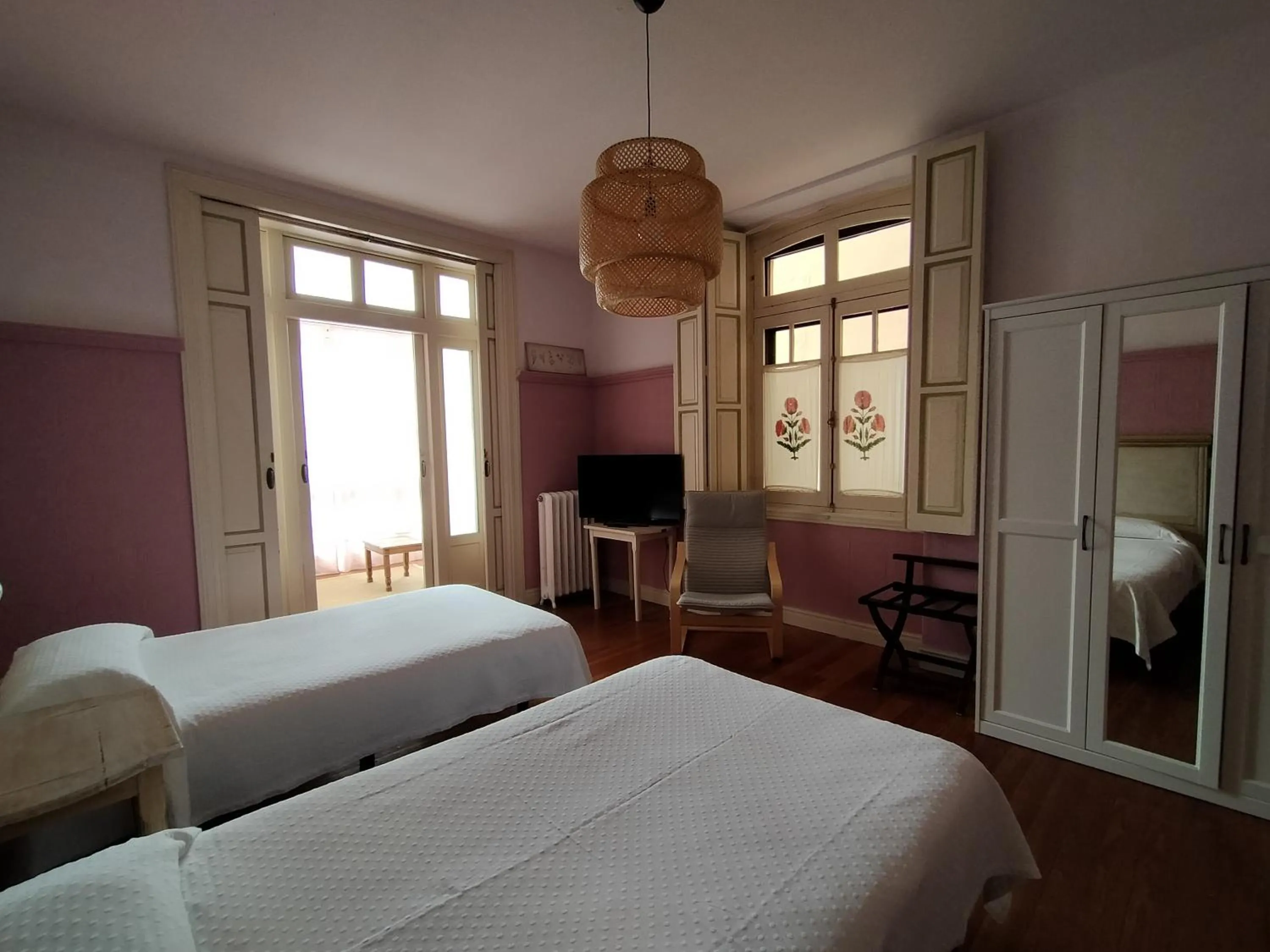 Bed in Hotel Casona del Sella