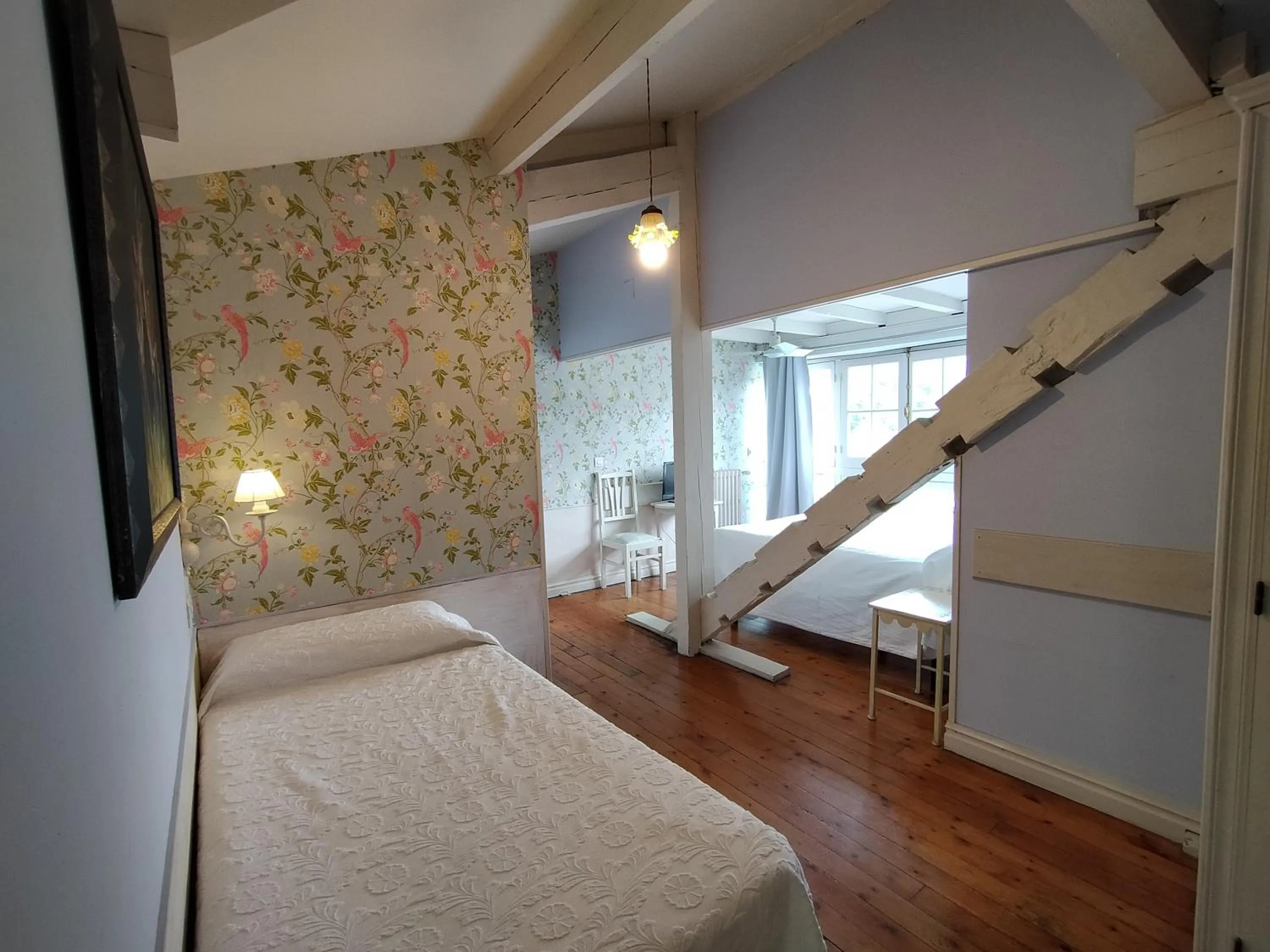 Bed in Hotel Casona del Sella