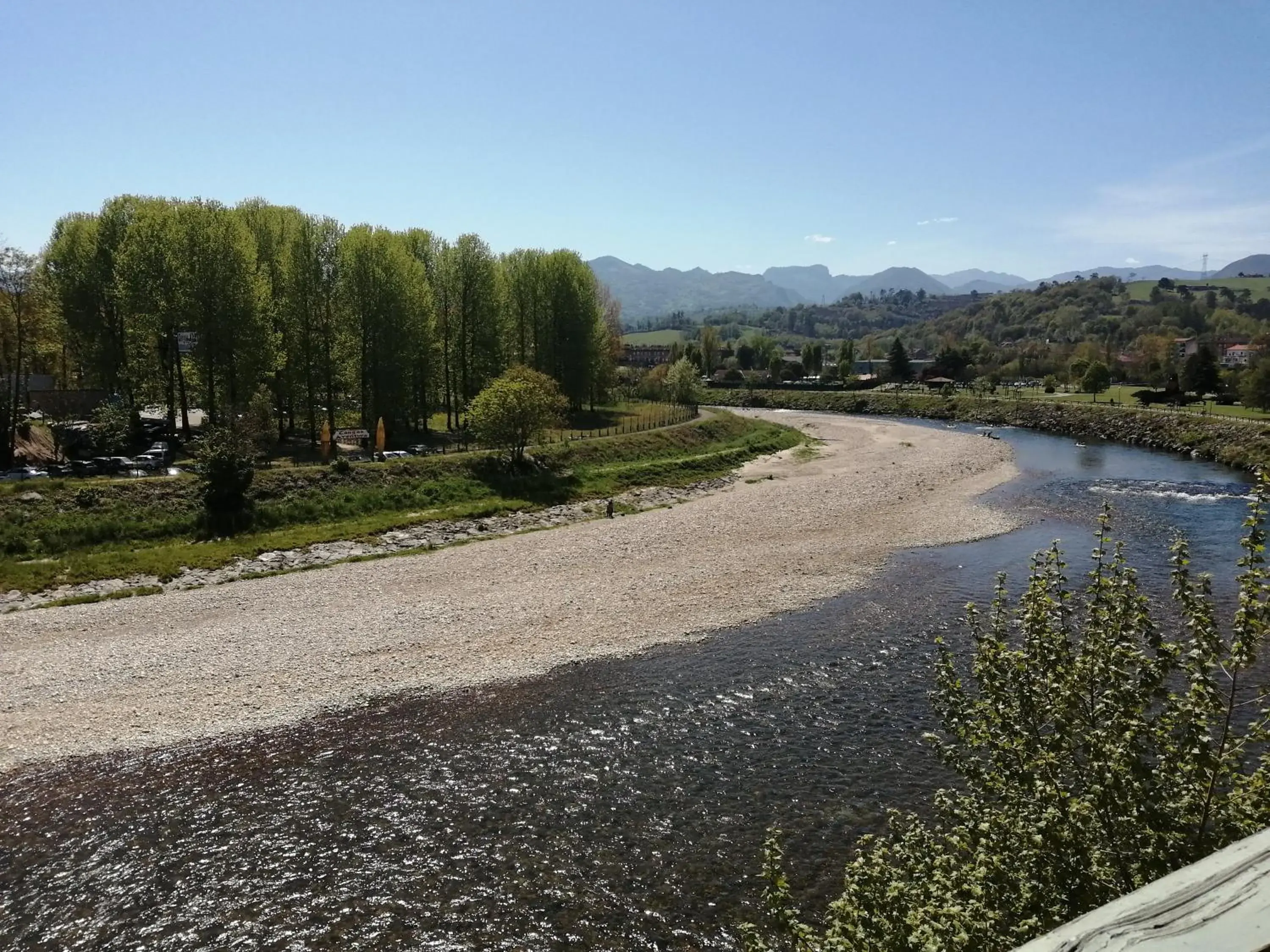 River view in Hotel Casona del Sella River view in Hotel Casona del Sella