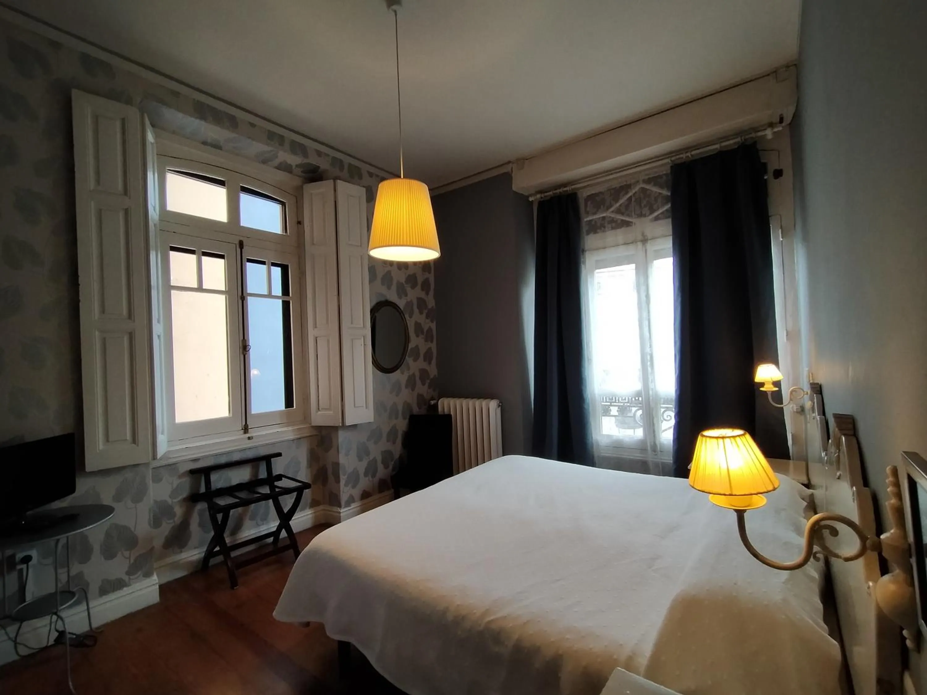 Bed in Hotel Casona del Sella