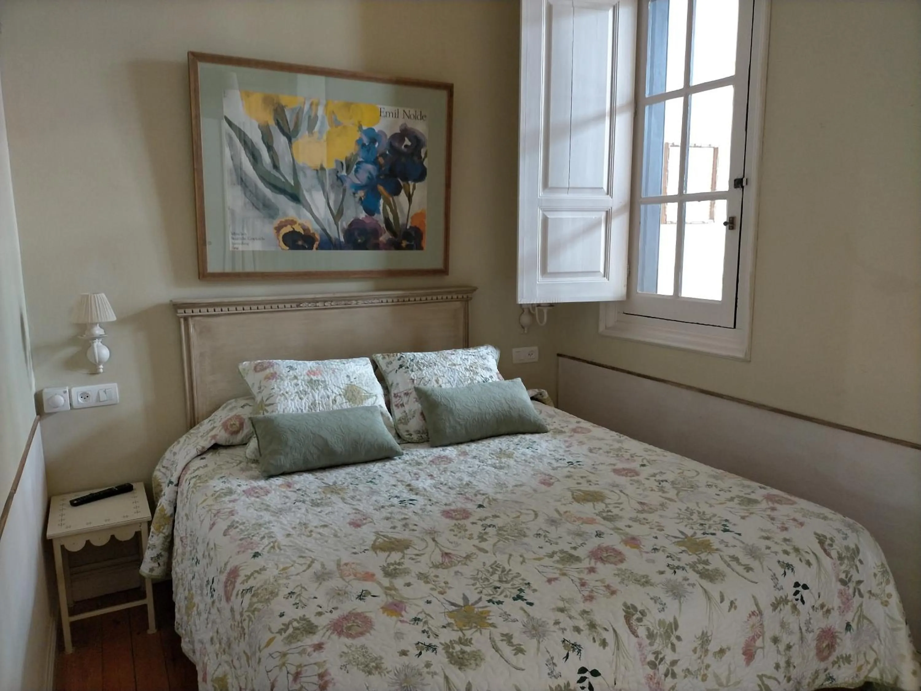 Bed in Hotel Casona del Sella