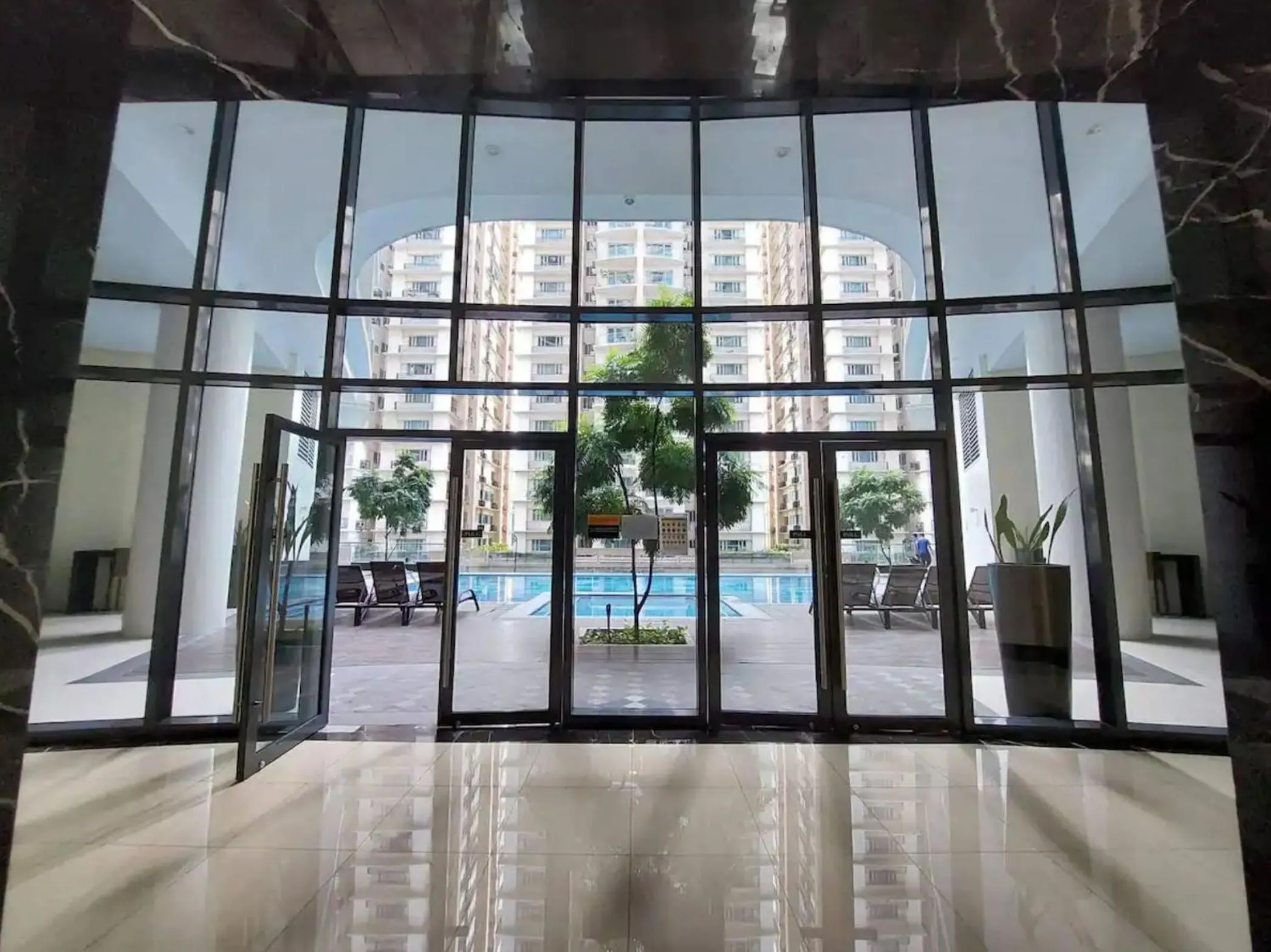 Swimming pool in The Florence at McKinley Hill
