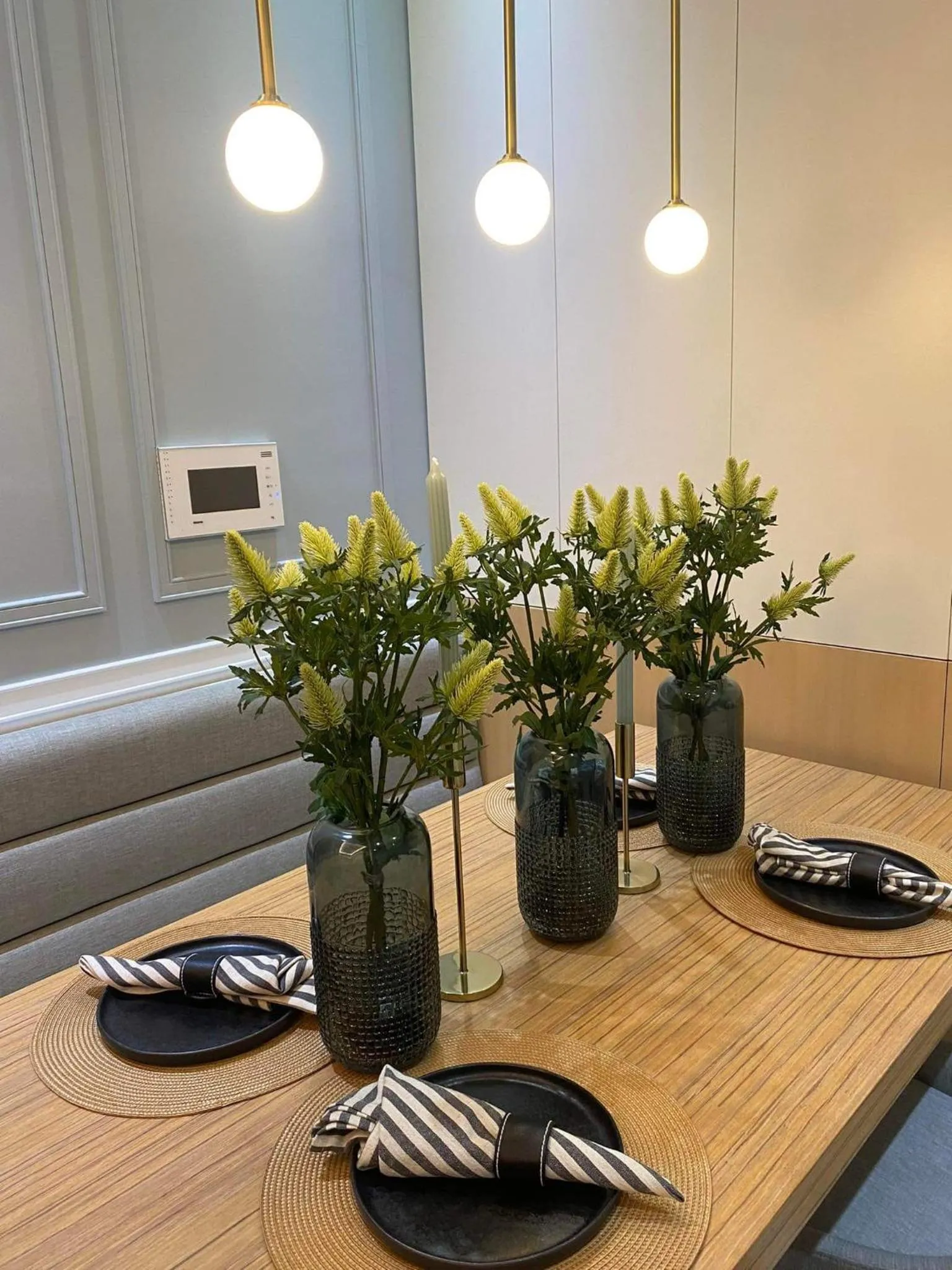 Dining area in The Florence at McKinley Hill