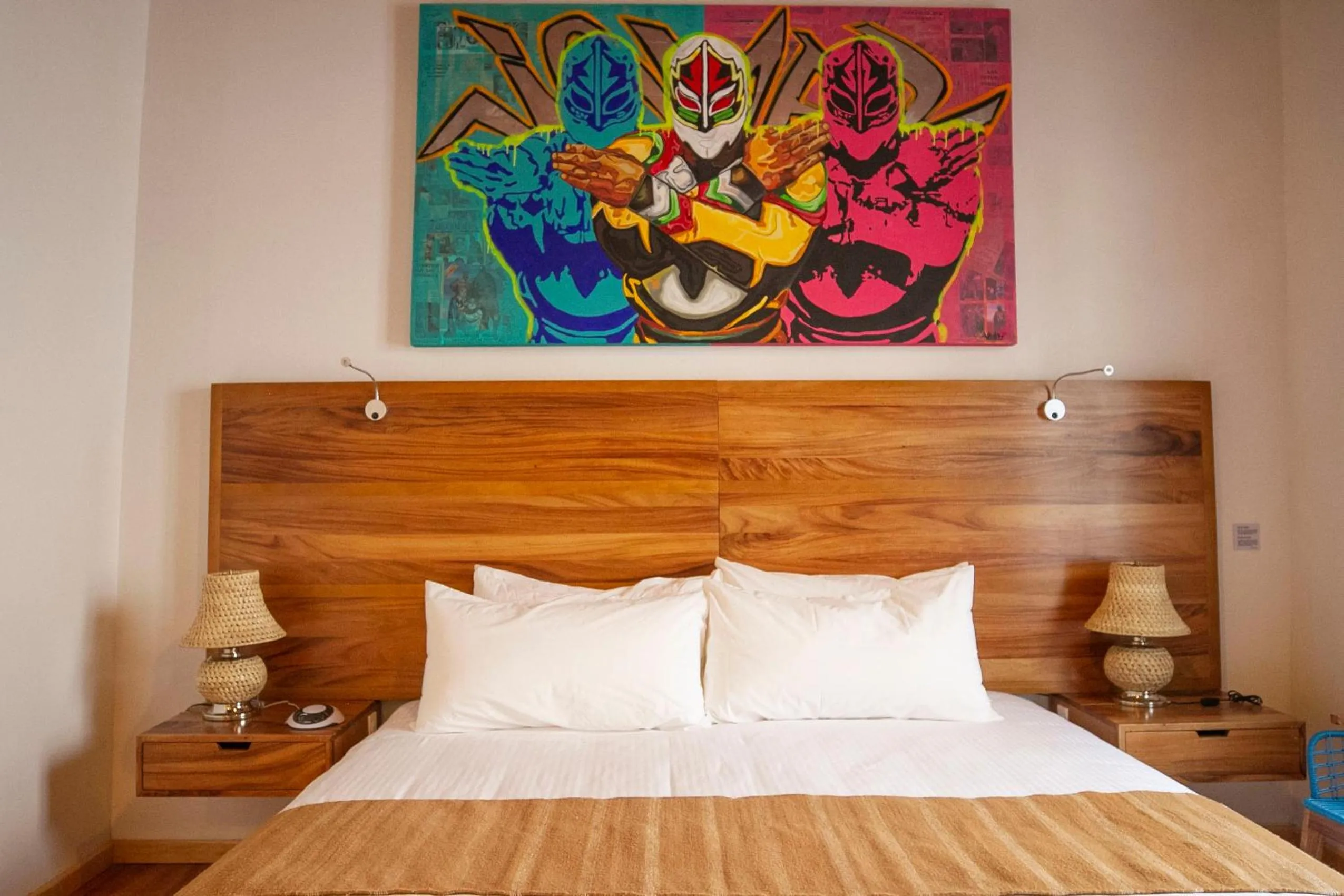 Bed in NaNa Vida CDMX