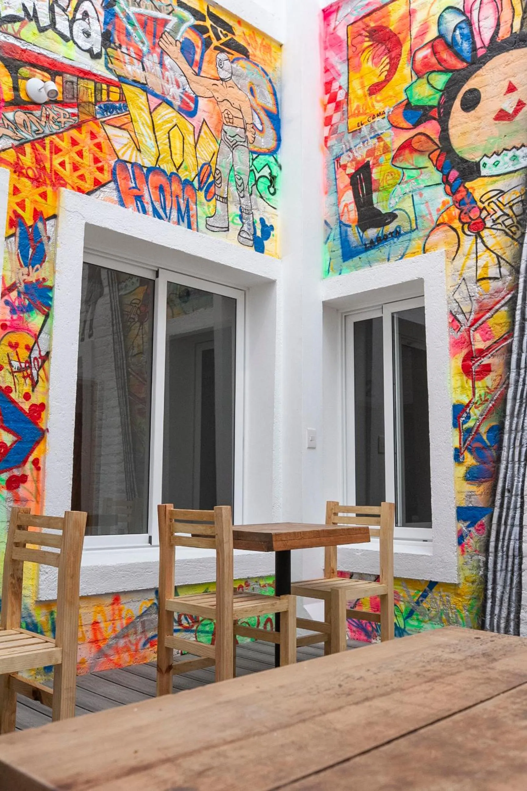 Decorative detail in NaNa Vida CDMX