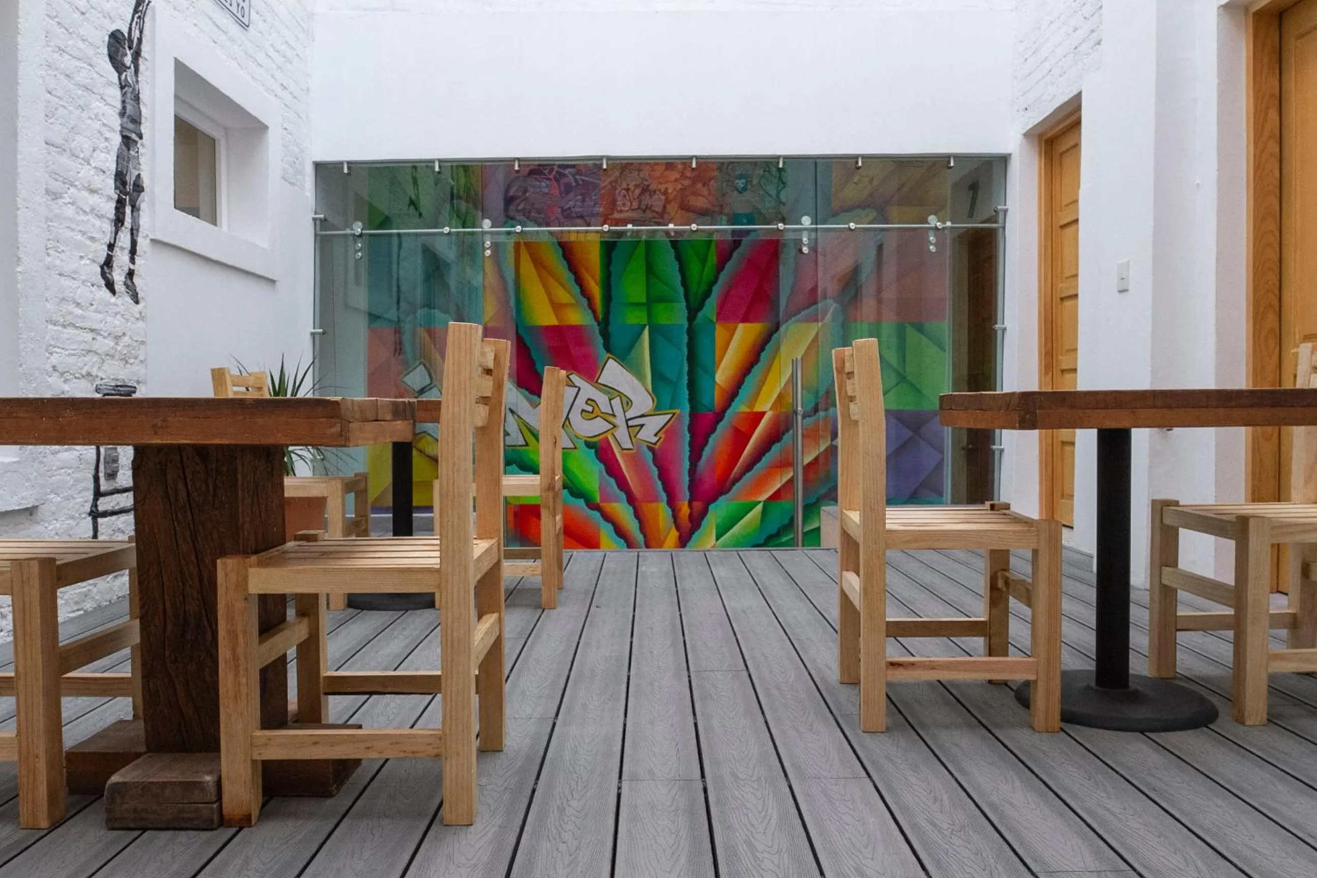 Patio in NaNa Vida CDMX