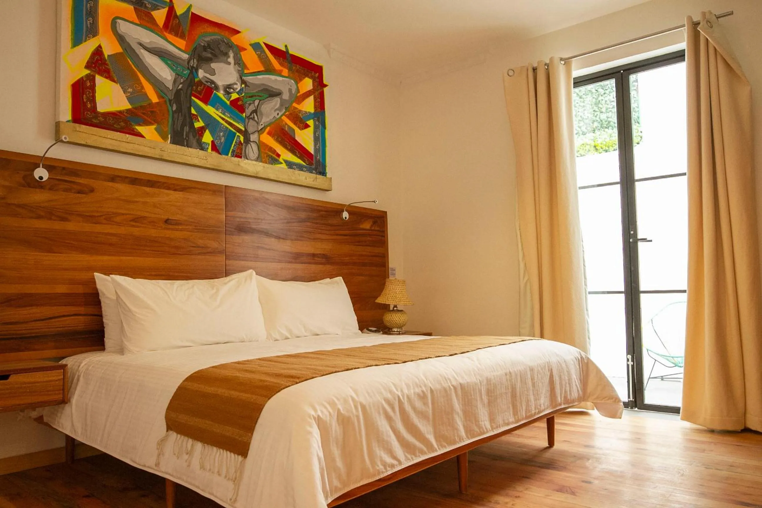 Bed in NaNa Vida CDMX