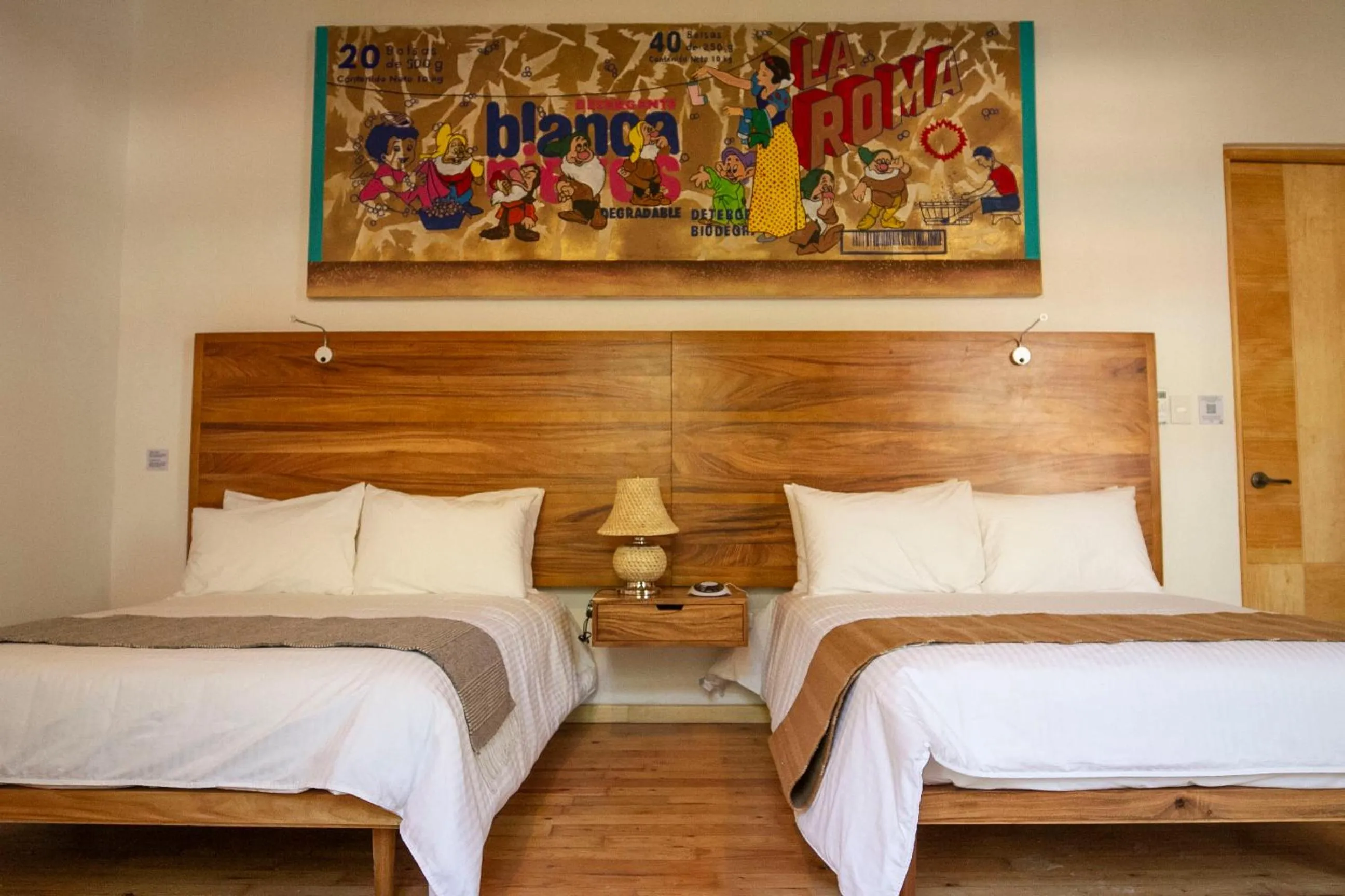 Bed in NaNa Vida CDMX