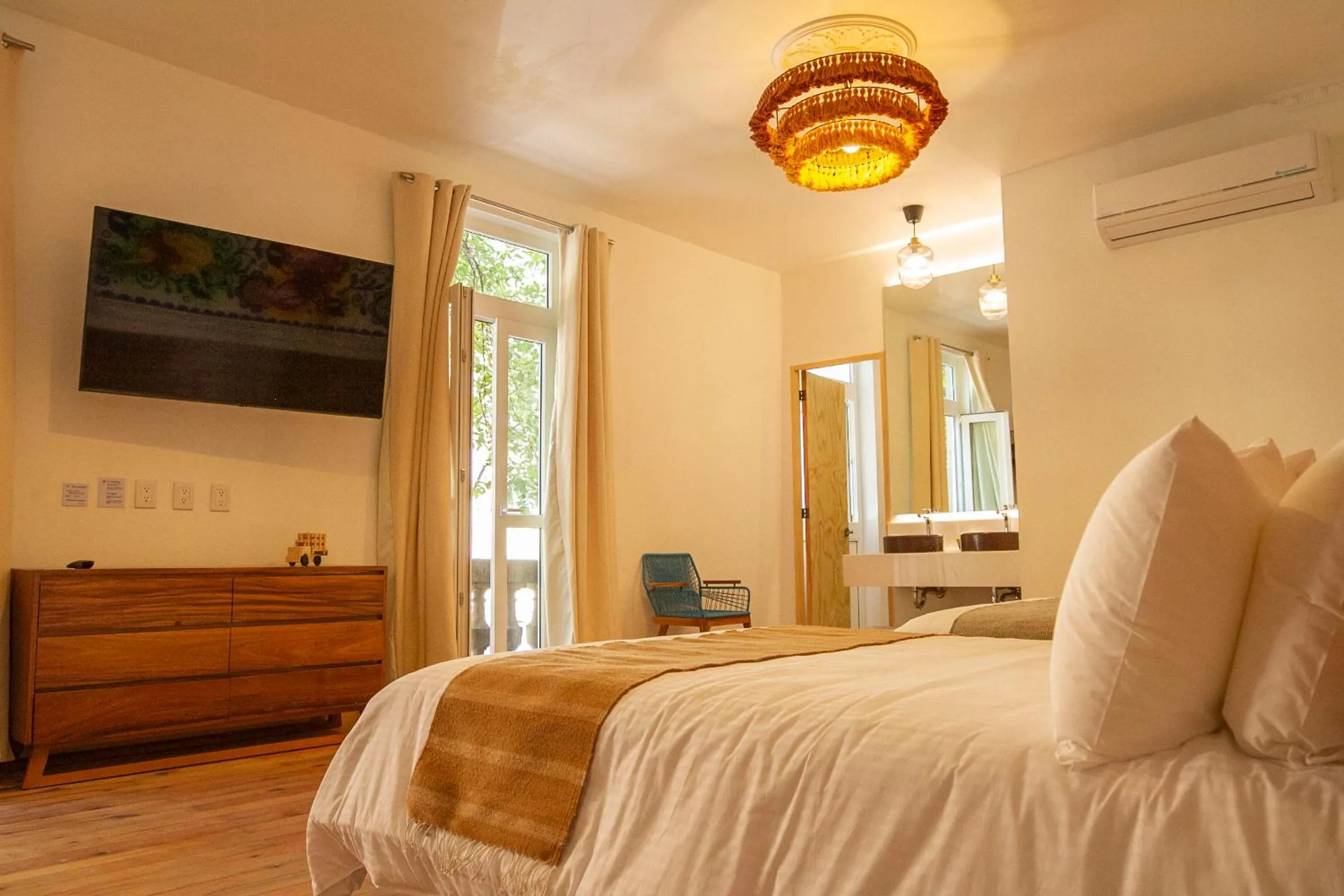 Bed in NaNa Vida CDMX