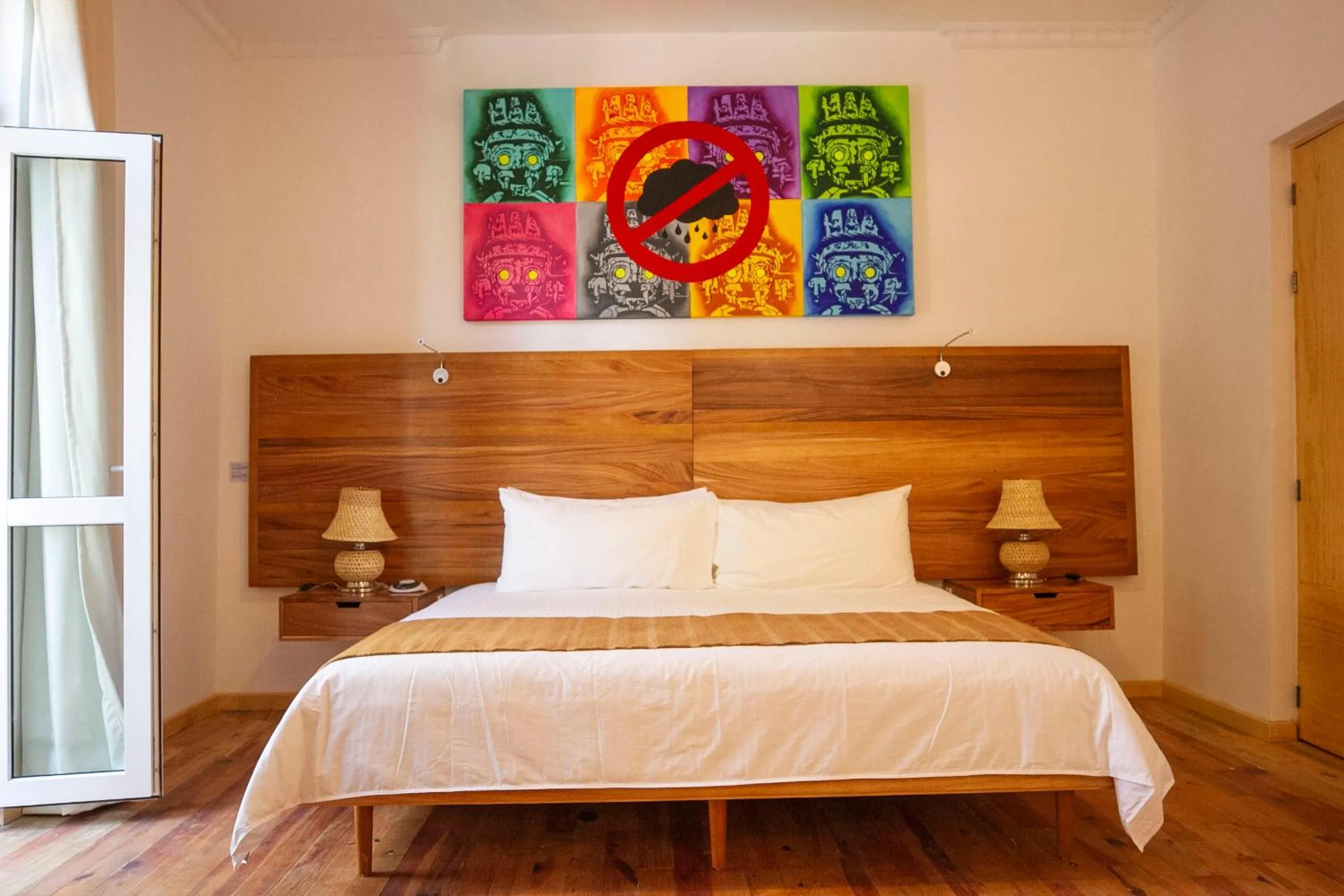 Bed in NaNa Vida CDMX