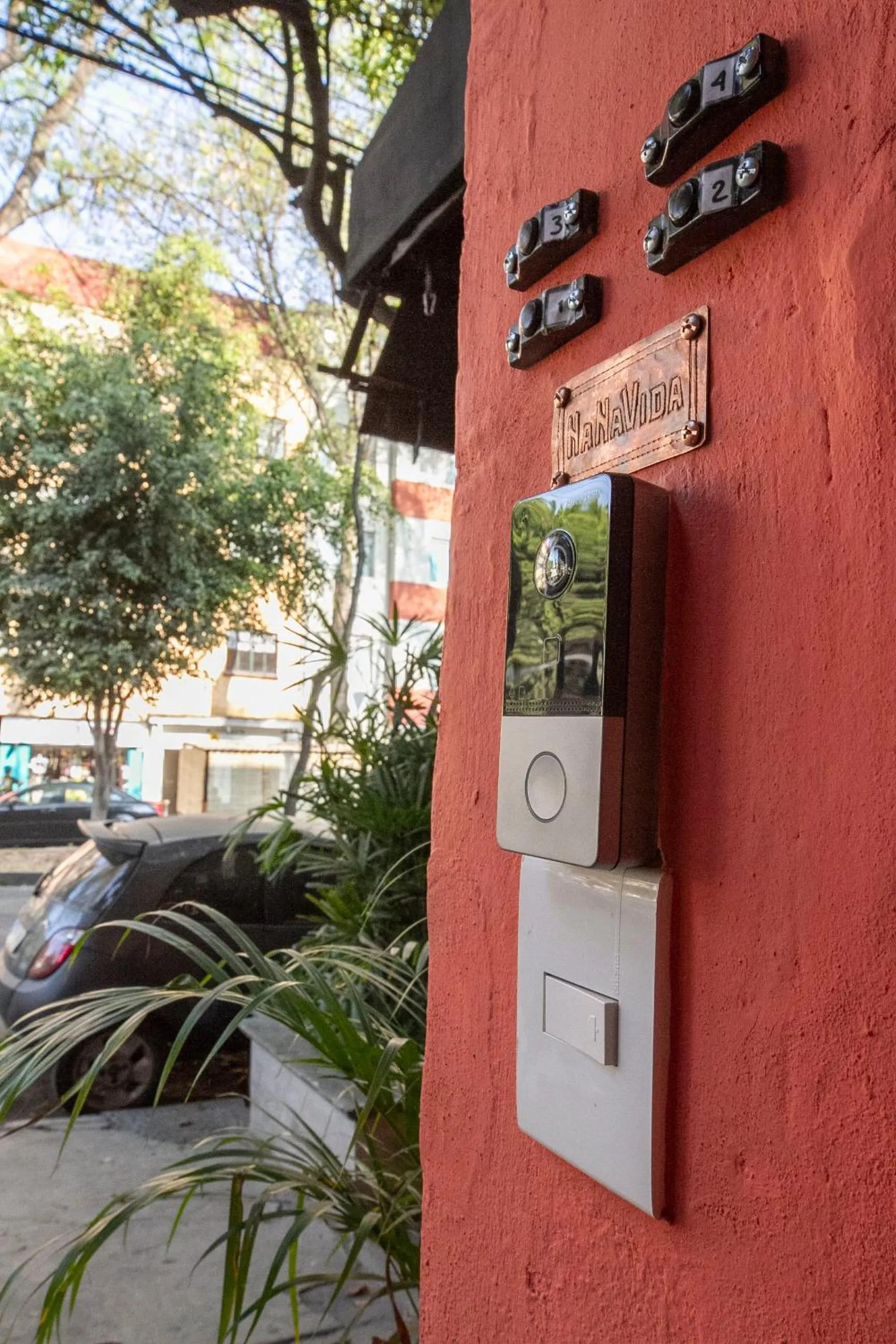 Facade/entrance in NaNa Vida CDMX