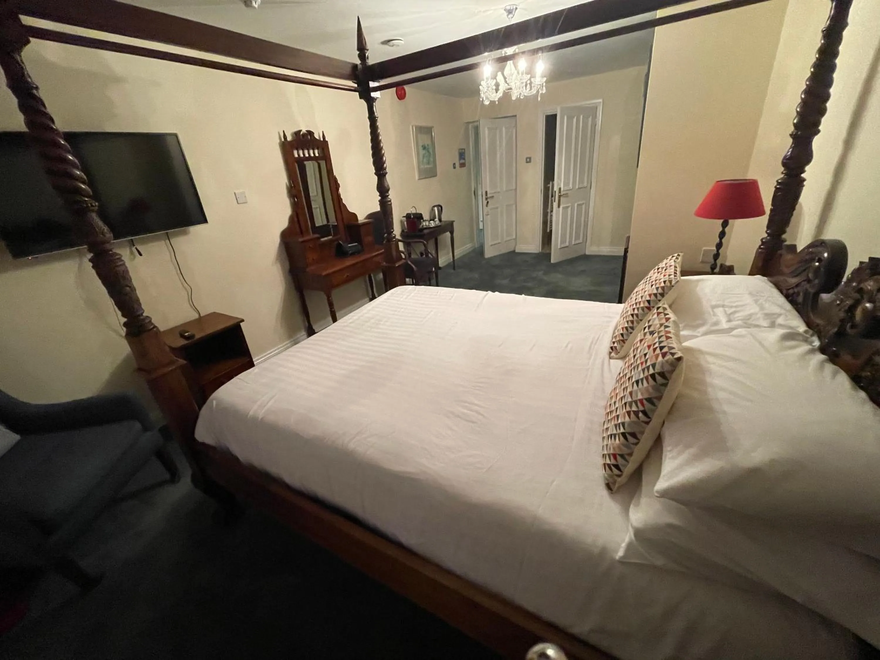 Bed in The Portaferry Hotel