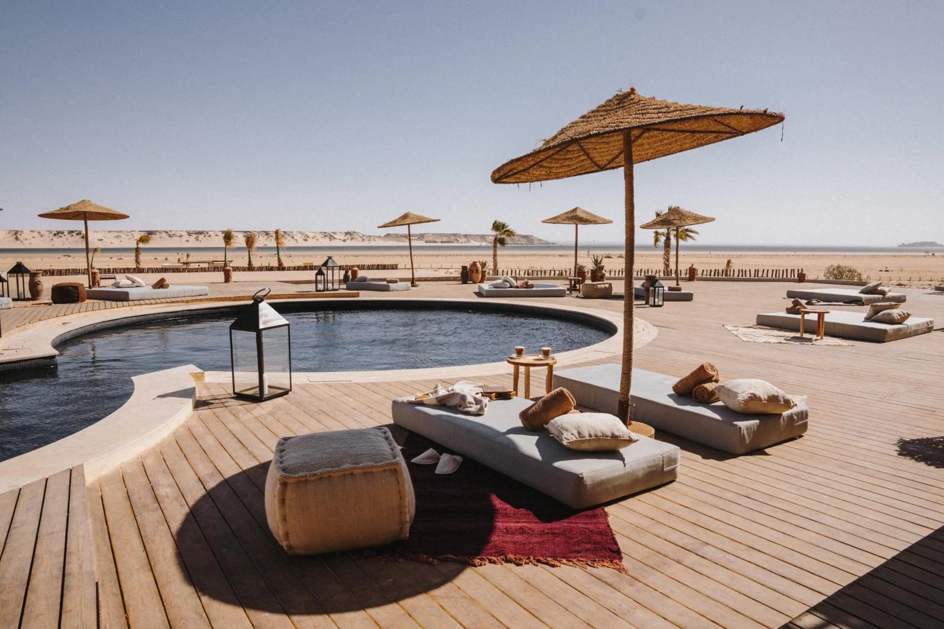 Sea view in Caravan Dakhla by Our Habitas