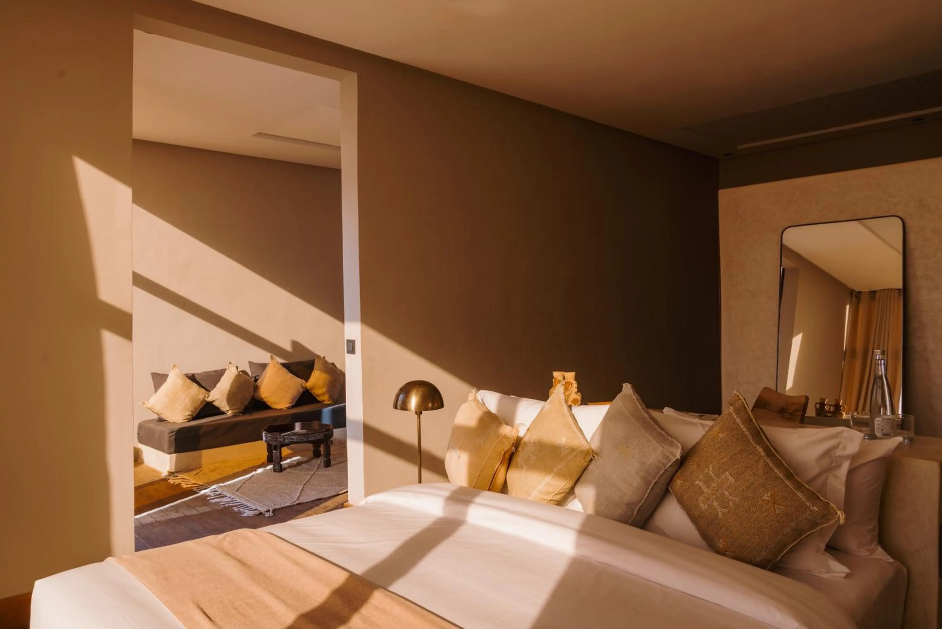 Bedroom, Bed in Caravan Dakhla by Our Habitas