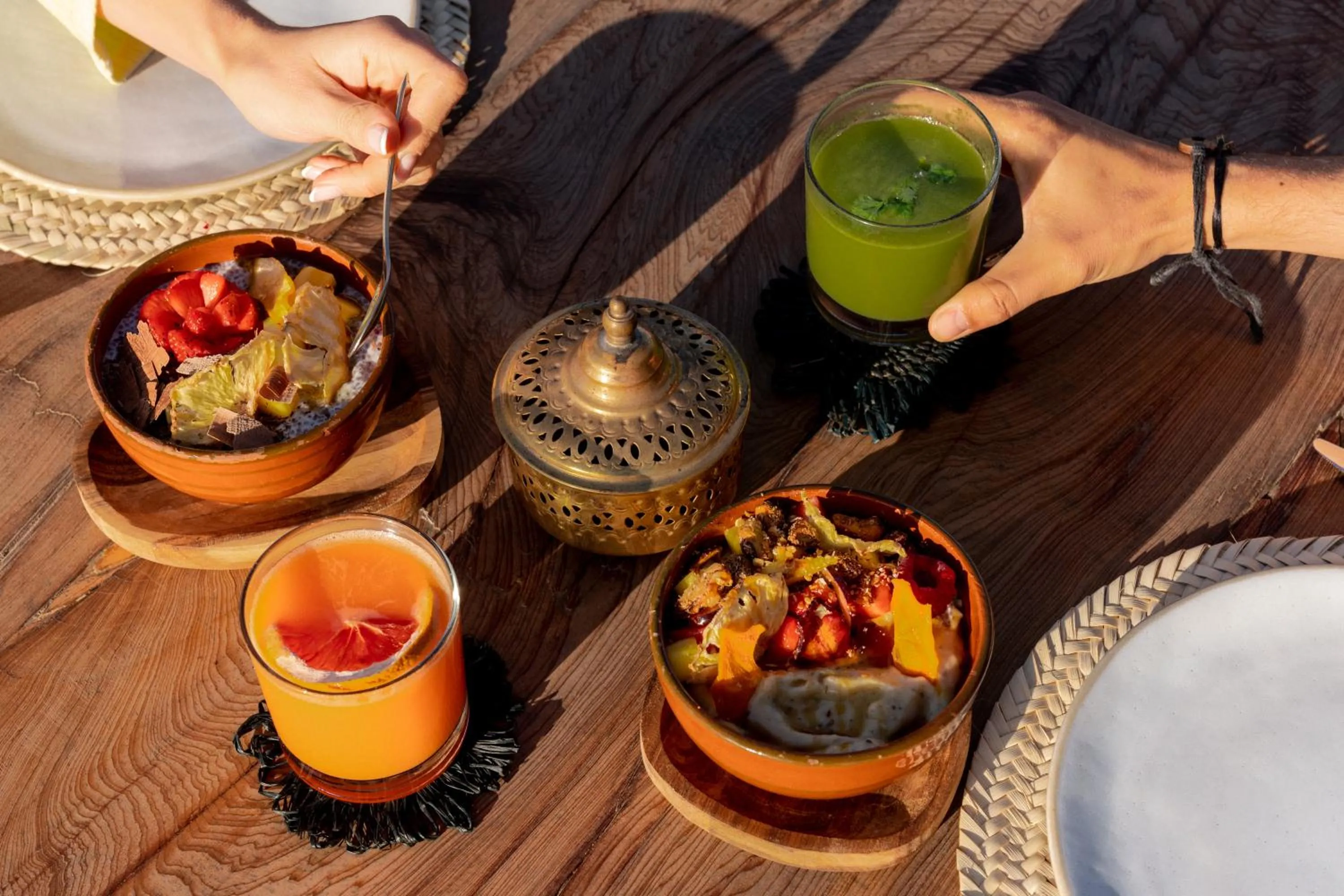 Food close-up in Caravan Dakhla by Our Habitas