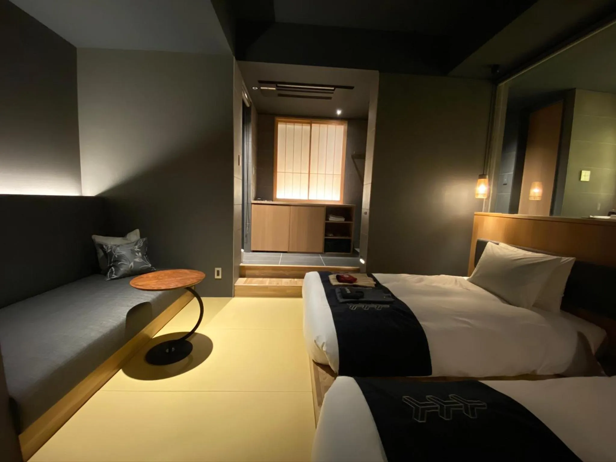 Living room, Bed in Hotel Zagakukan