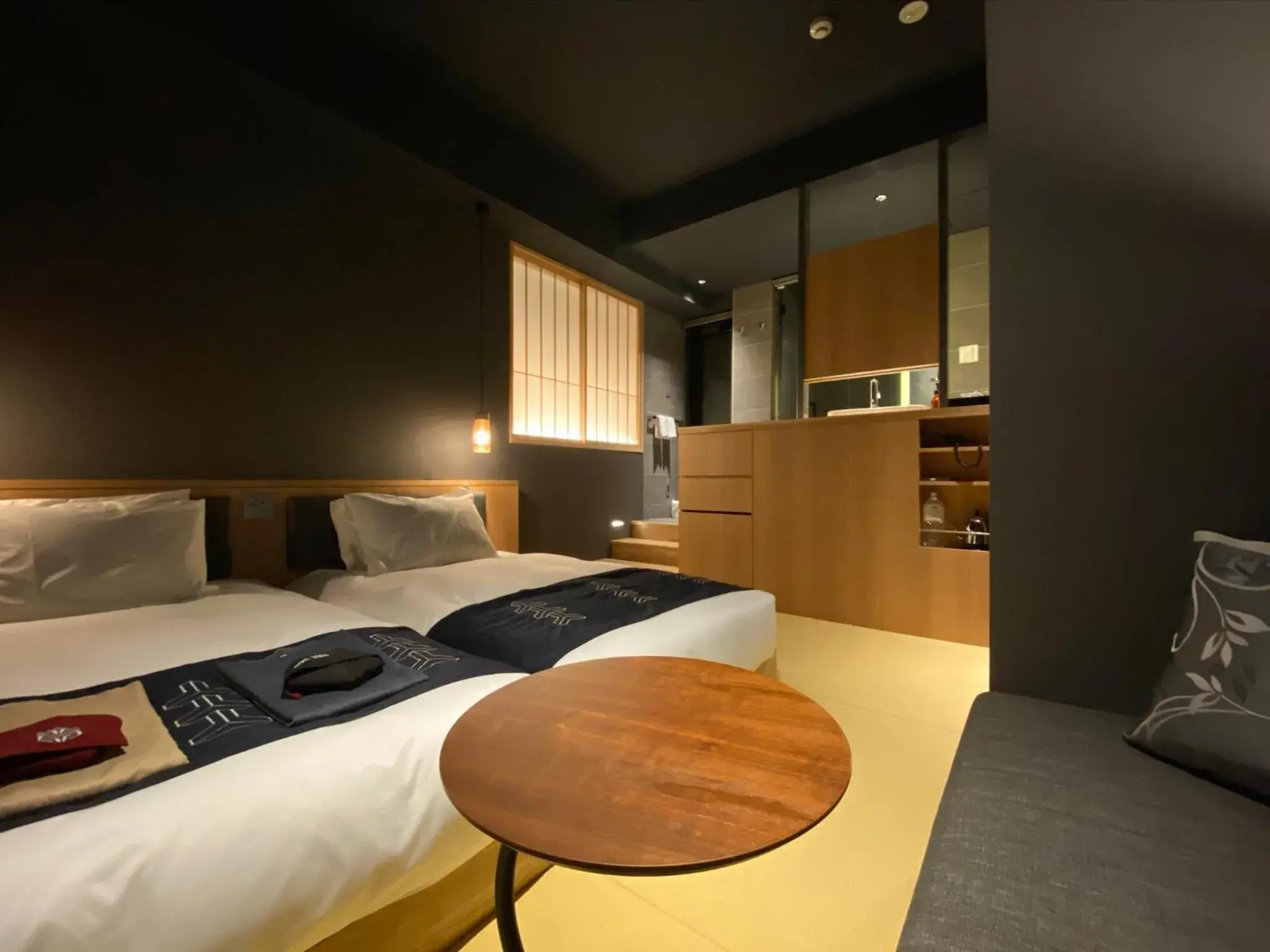 Deluxe Twin Room with Open-Air Bath in Hotel Zagakukan Deluxe Twin Room with Open-Air Bath in Hotel Zagakukan