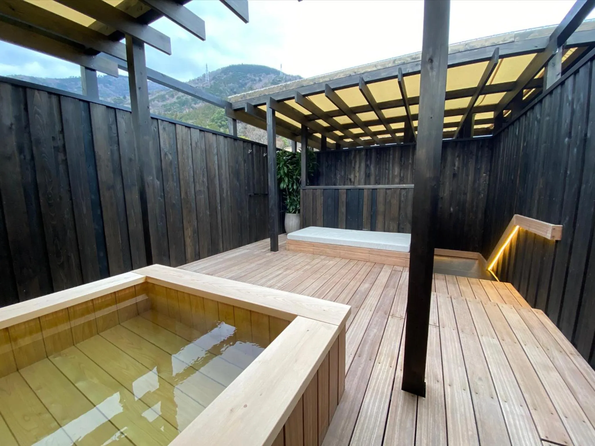Open Air Bath in Hotel Zagakukan