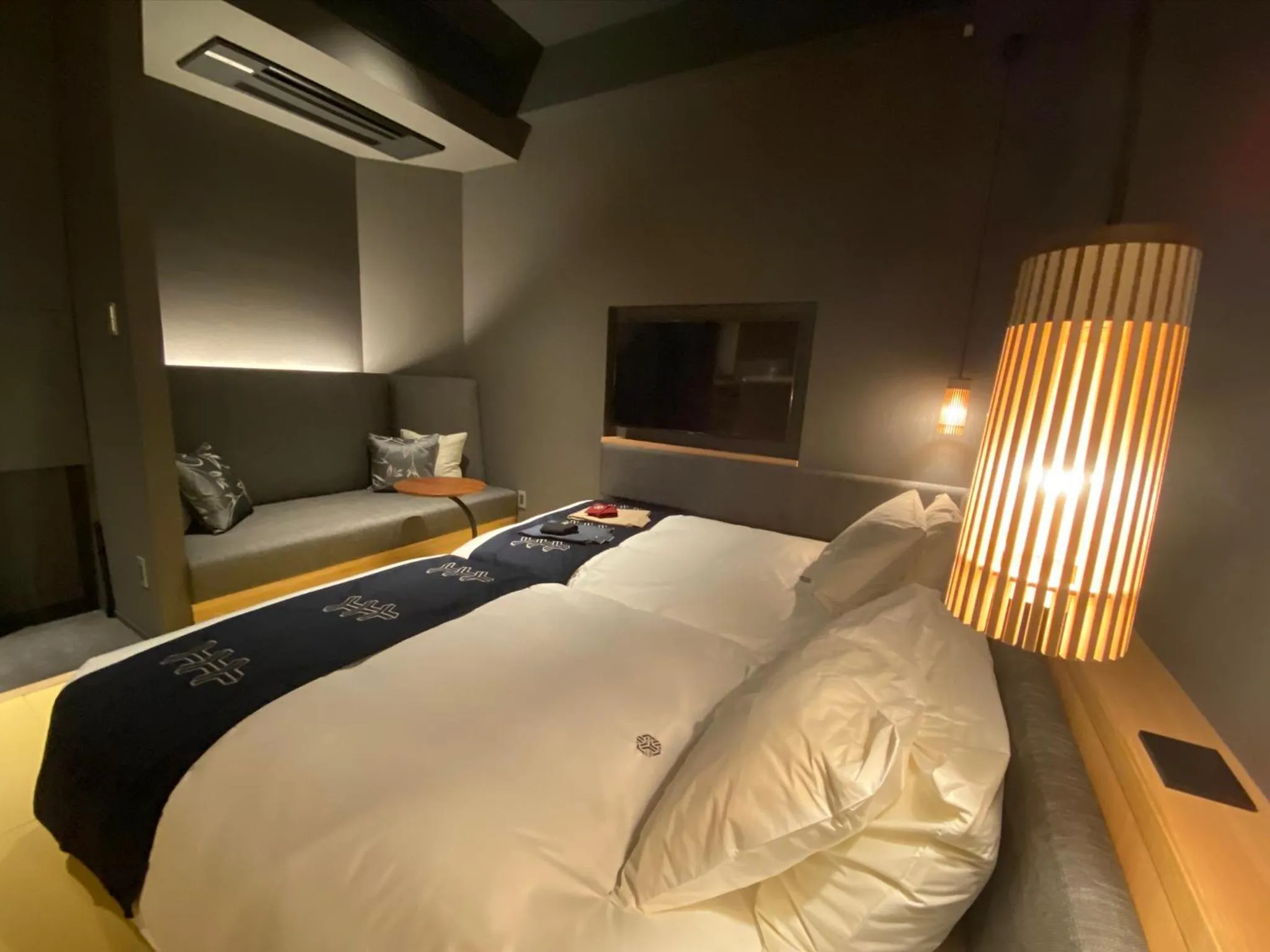 Bed in Hotel Zagakukan