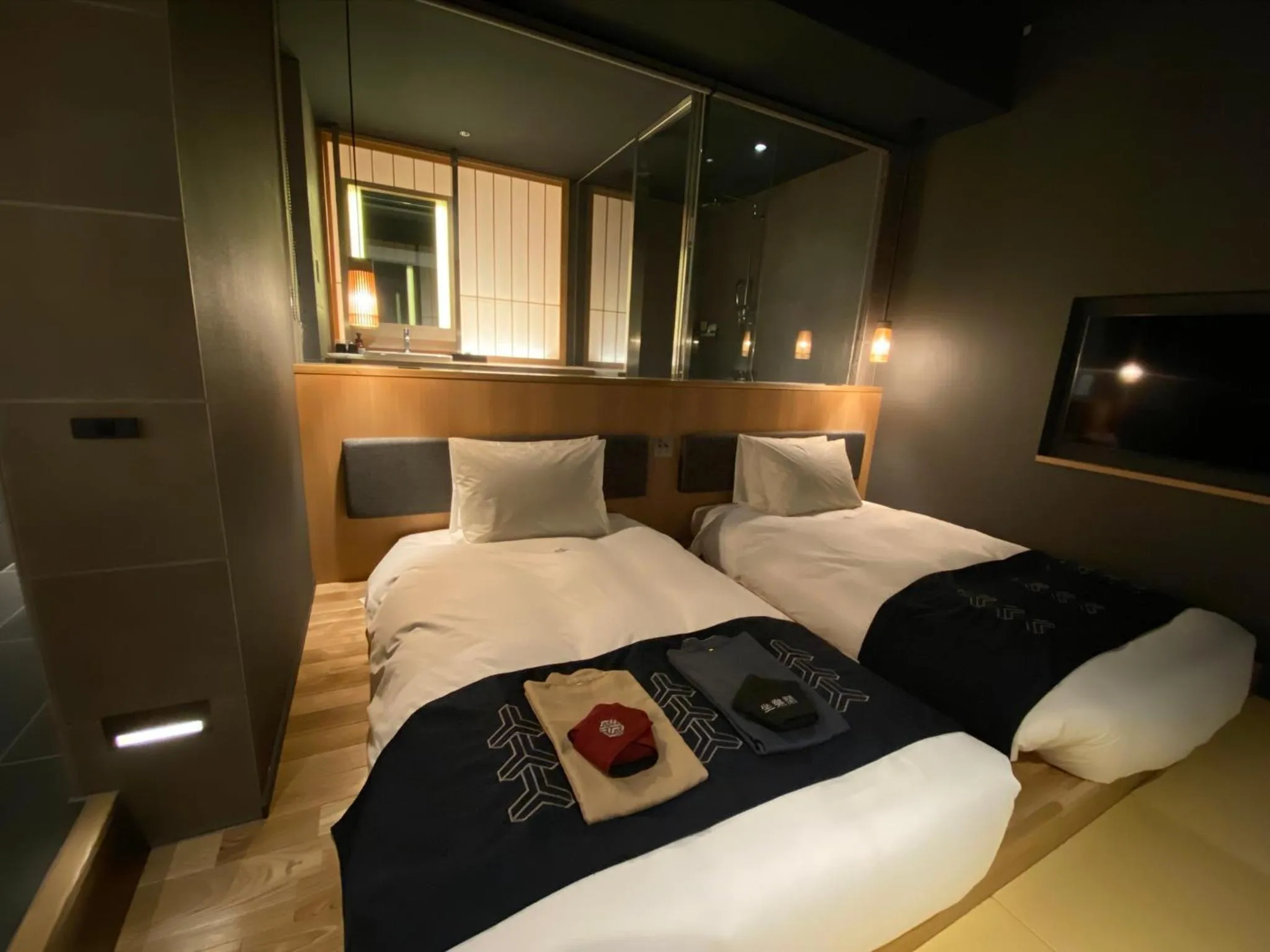 Bed in Hotel Zagakukan