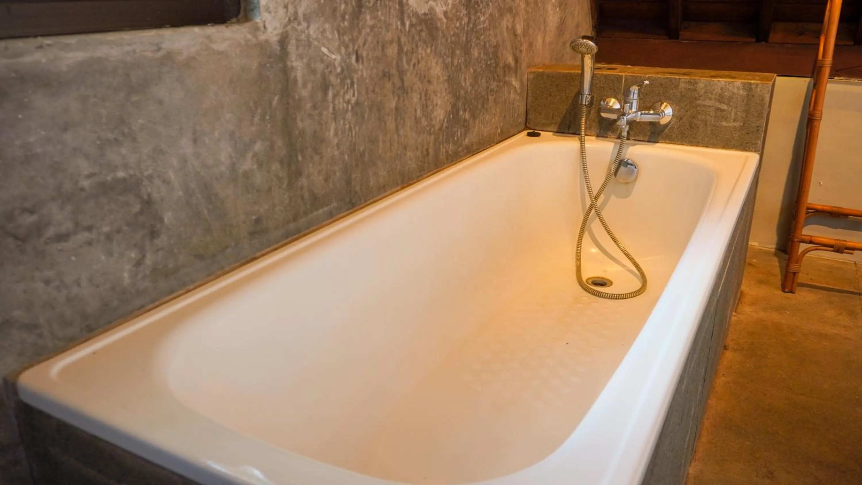 Bathroom in Green Tree House Villa Ubud