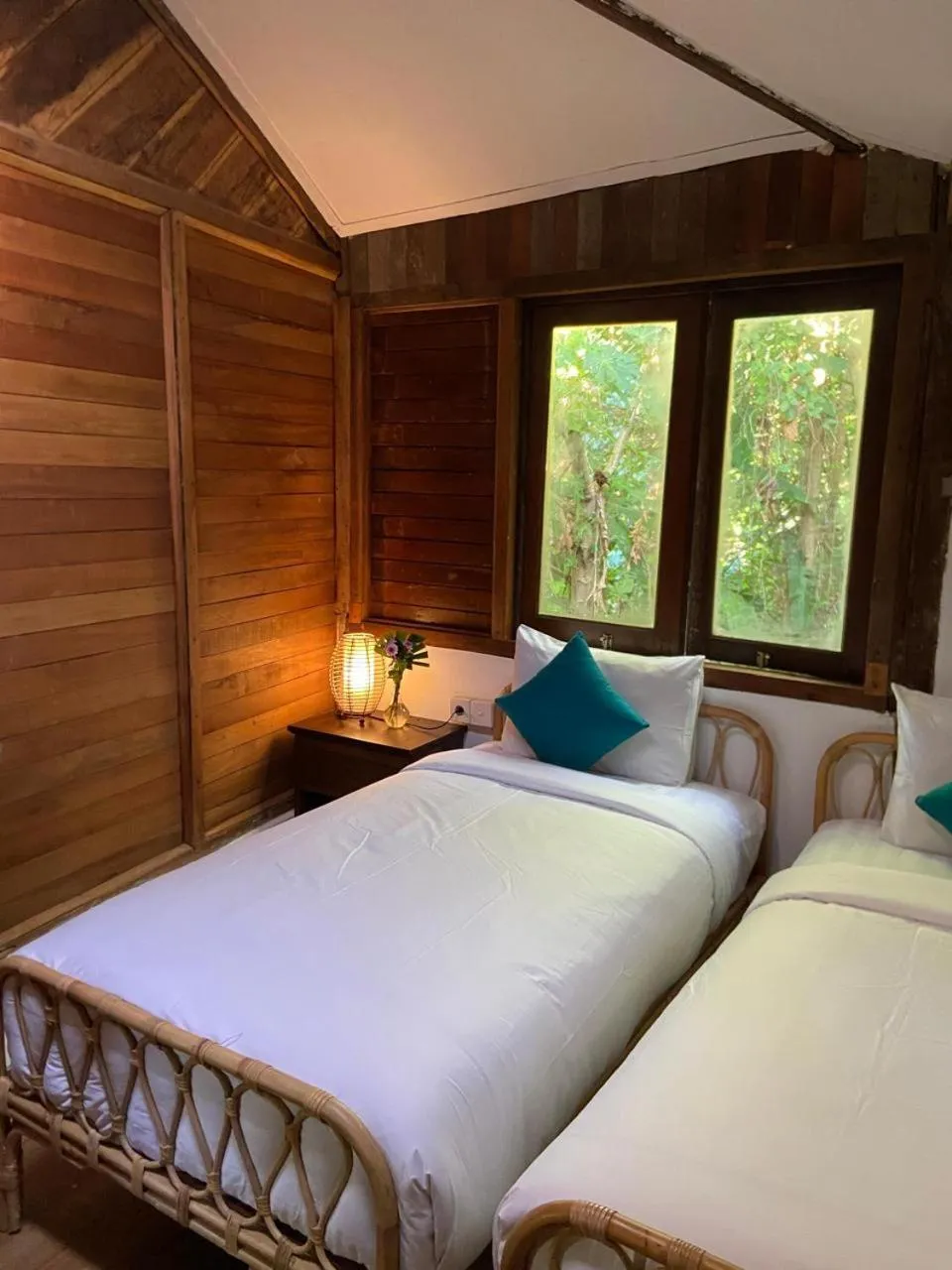 Bedroom, Bed in Green Tree House Villa Ubud