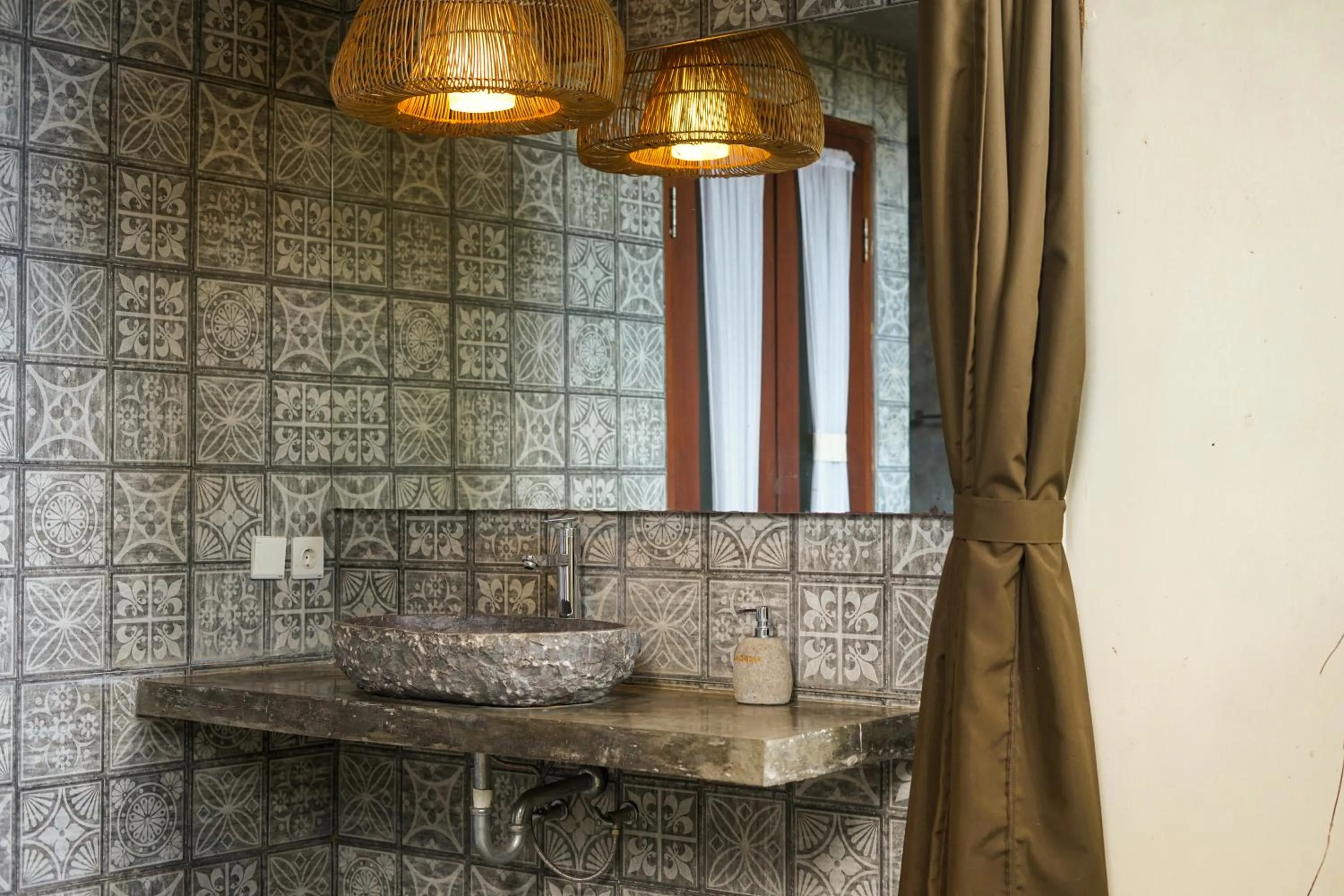 Bathroom in Green Tree House Villa Ubud