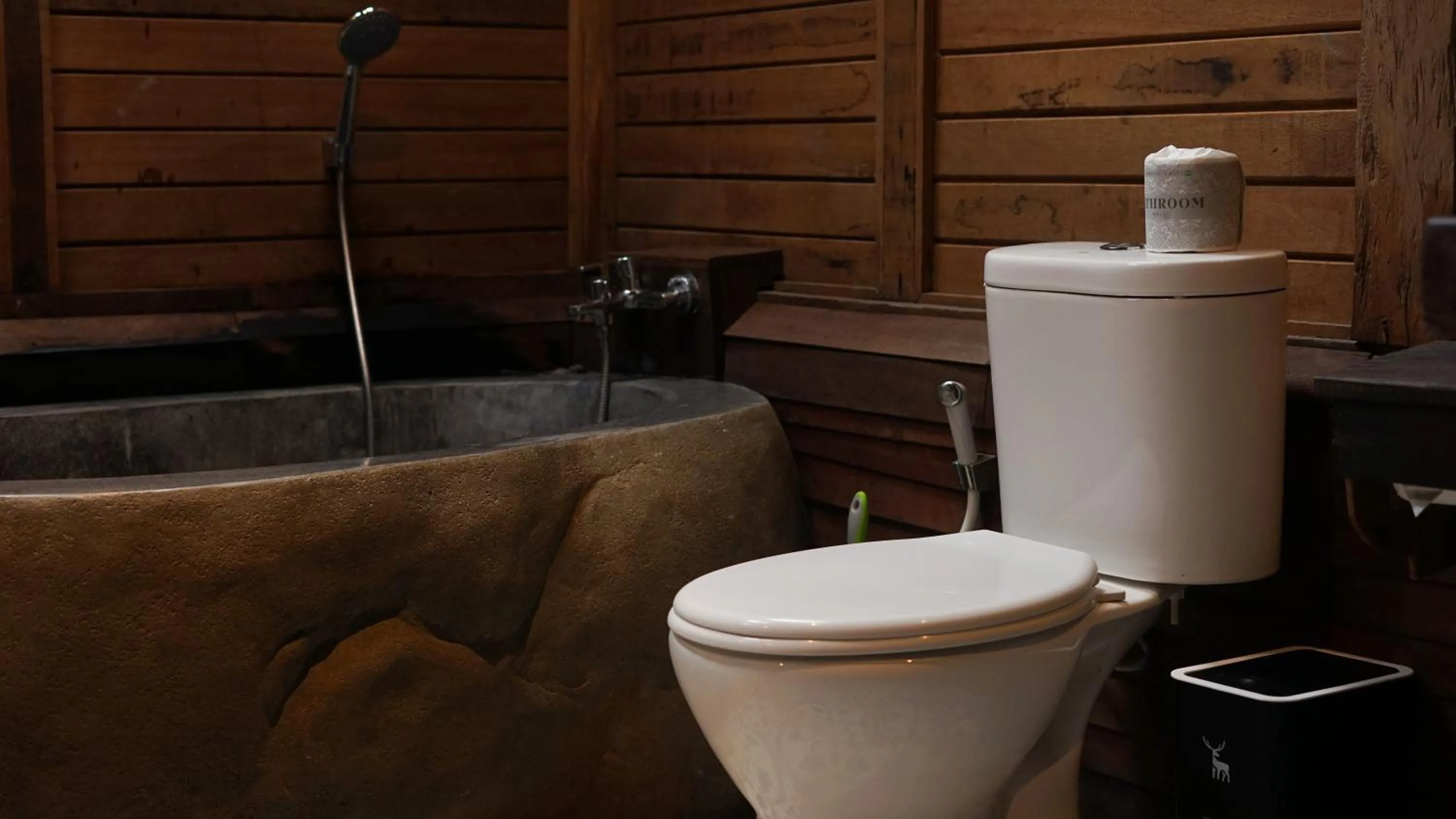Bathroom in Green Tree House Villa Ubud