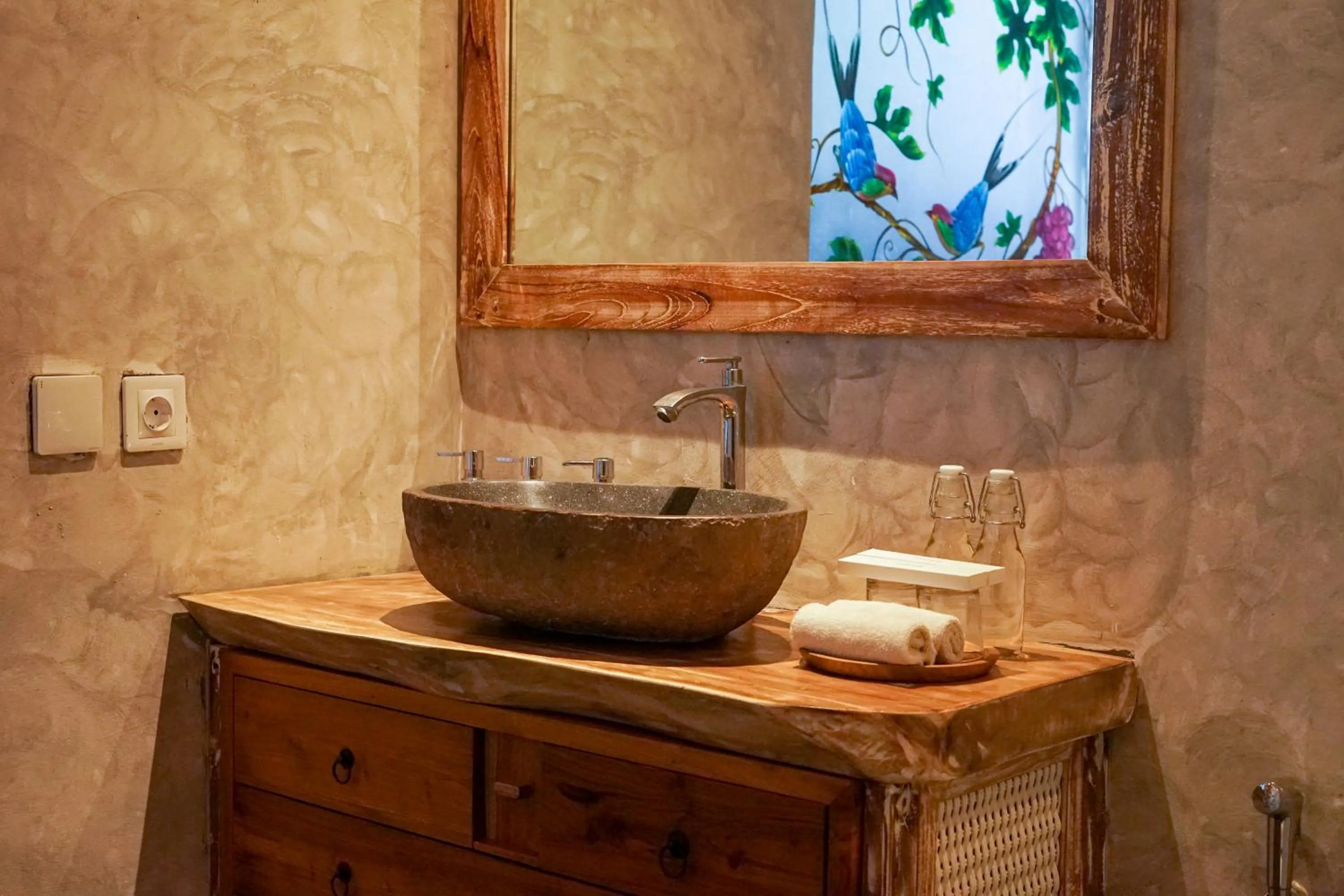 Bedroom in Green Tree House Villa Ubud