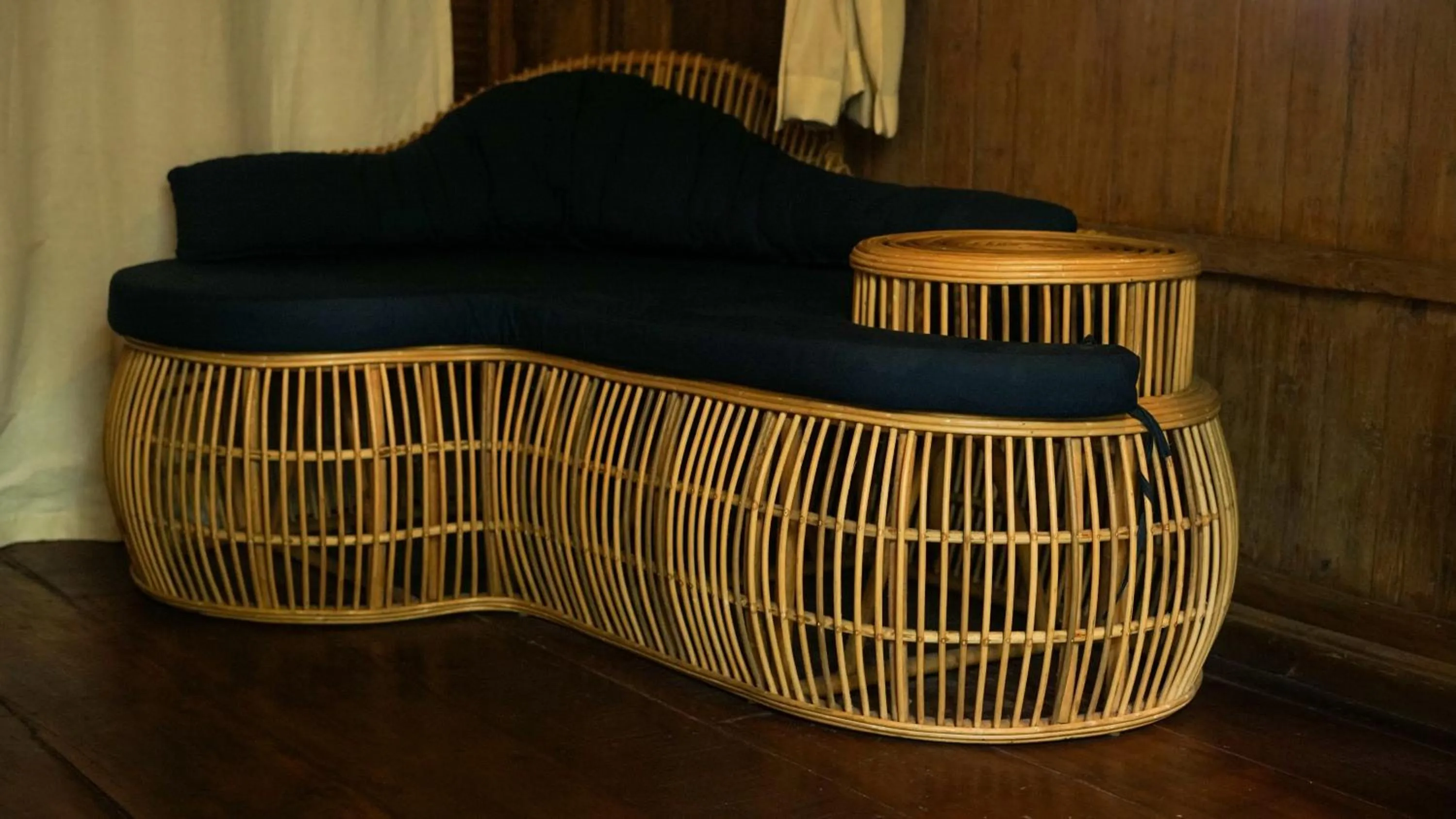 Seating area in Green Tree House Villa Ubud