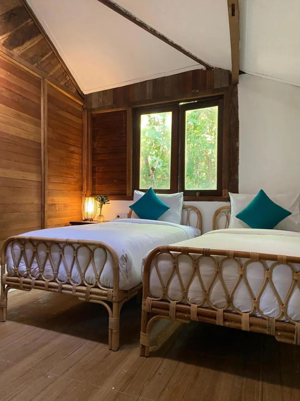 Bedroom, Bed in Green Tree House Villa Ubud