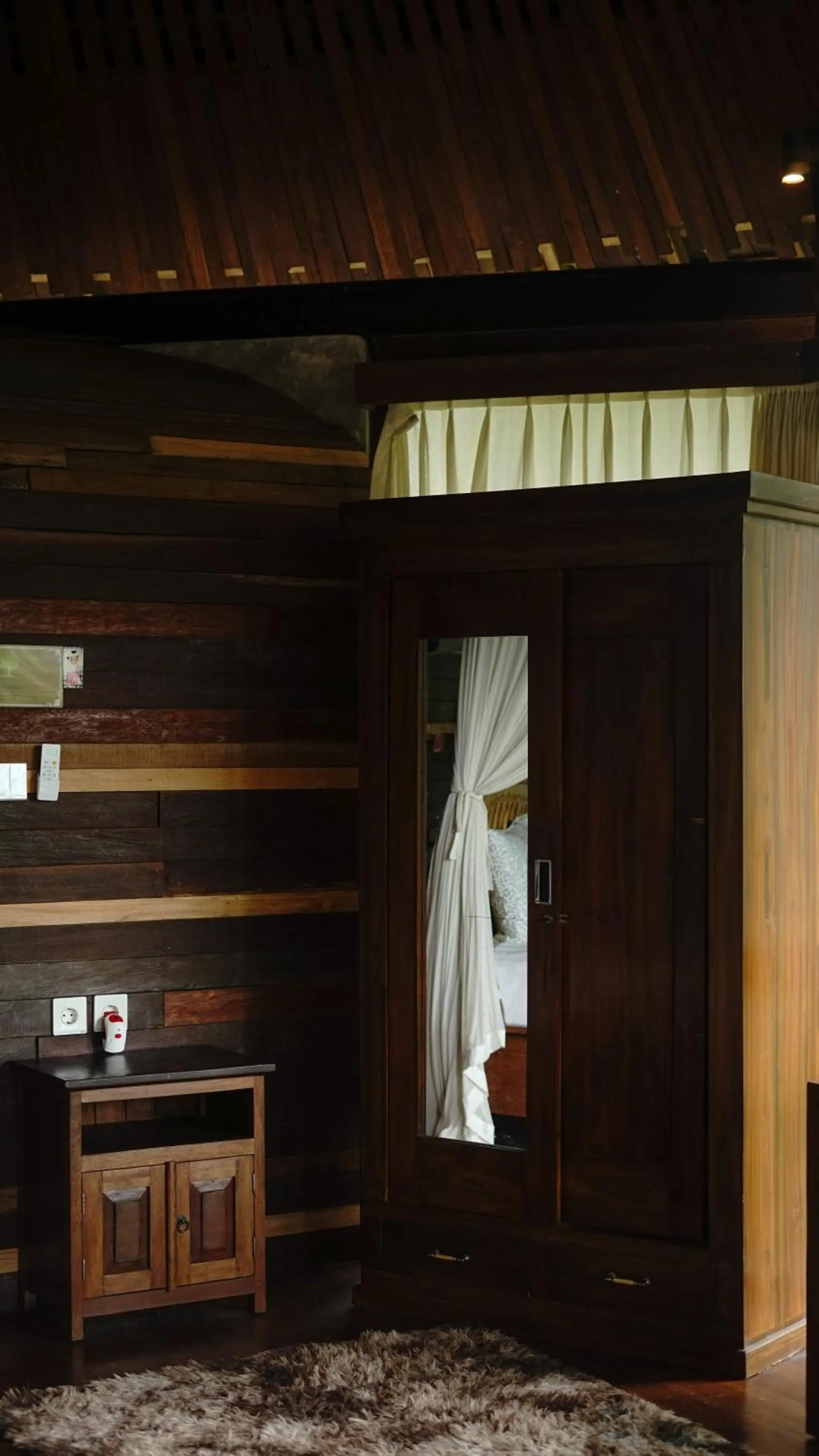 Bedroom in Green Tree House Villa Ubud