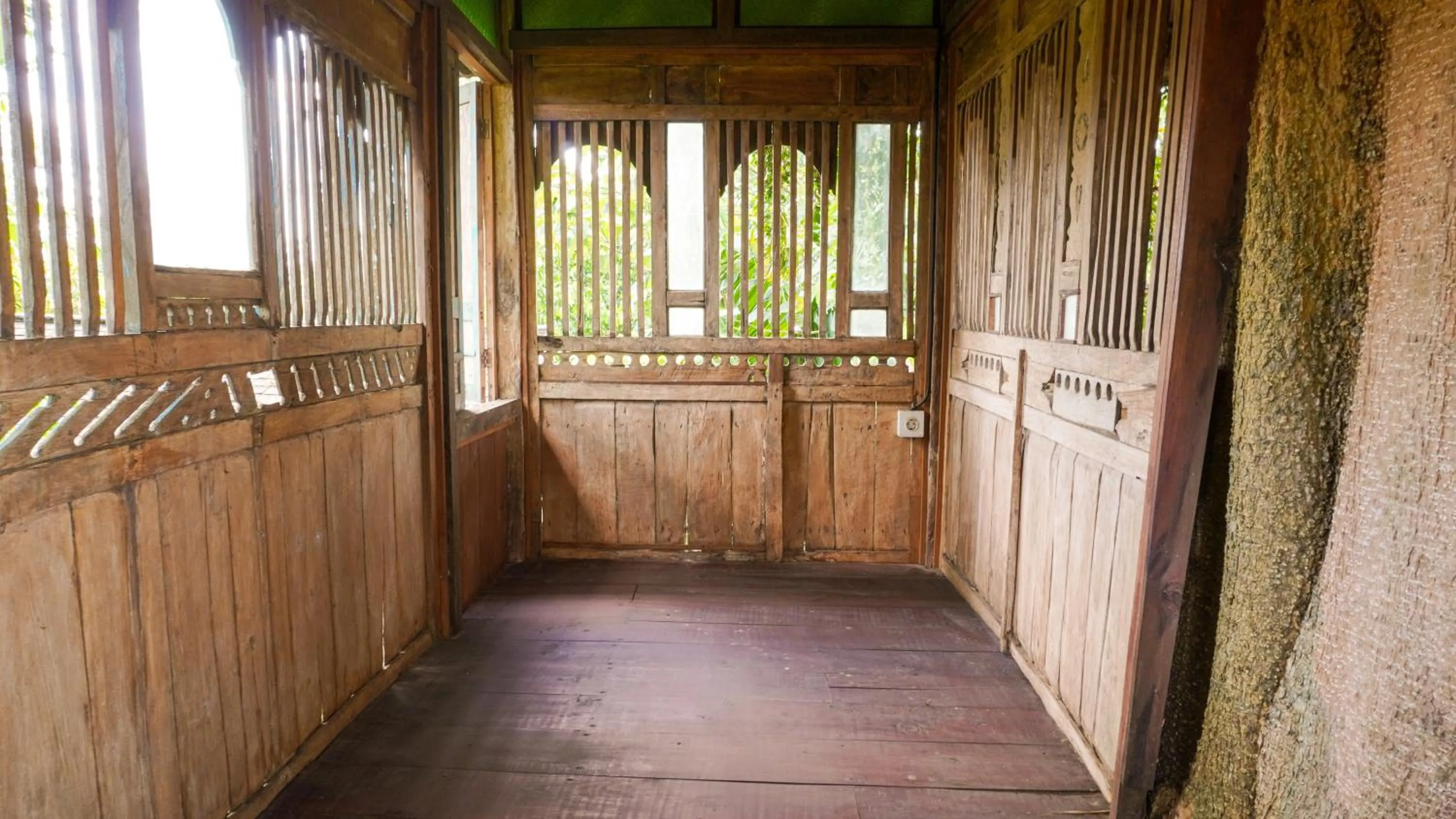 Property building in Green Tree House Villa Ubud