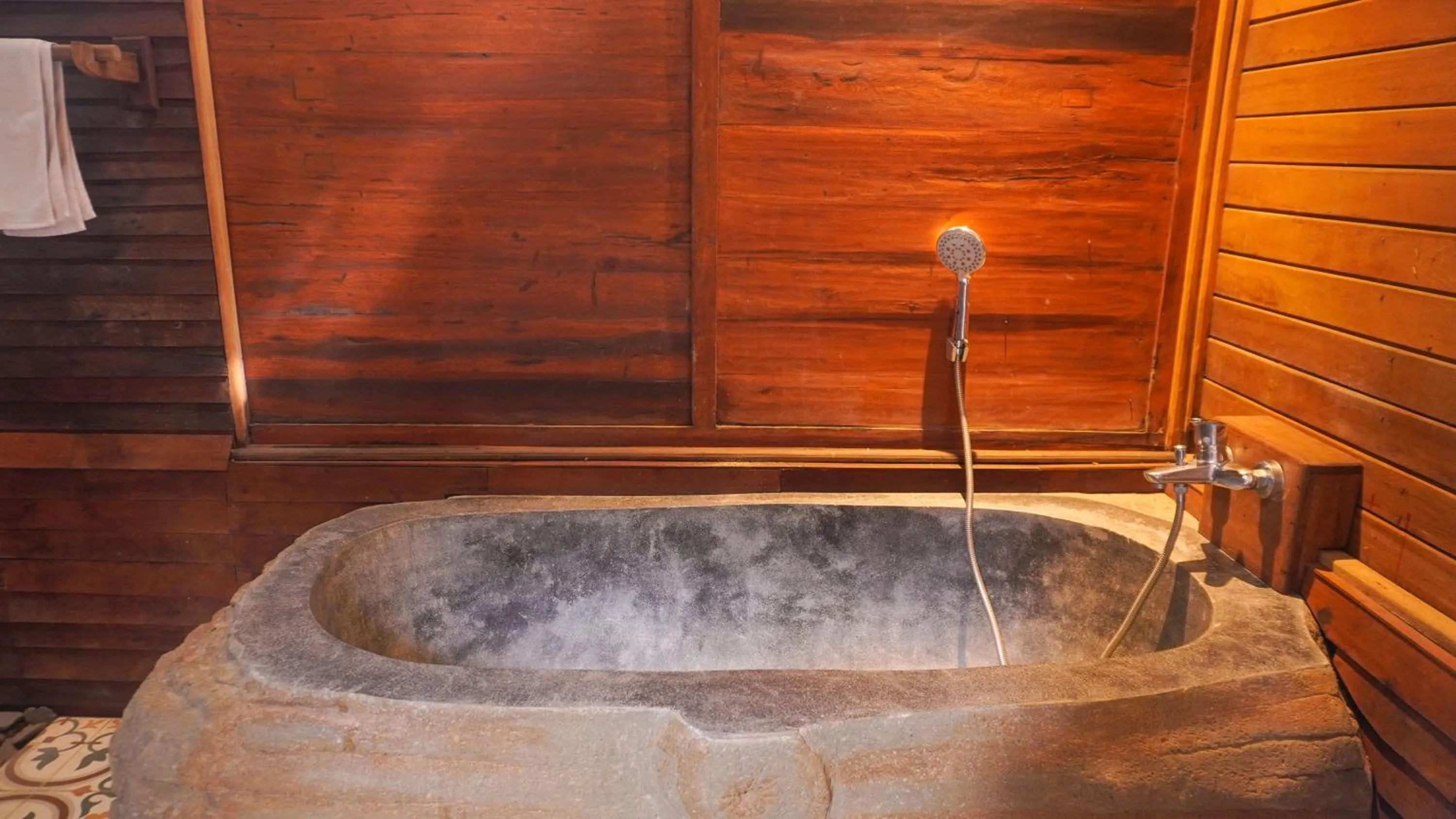 Bathroom in Green Tree House Villa Ubud
