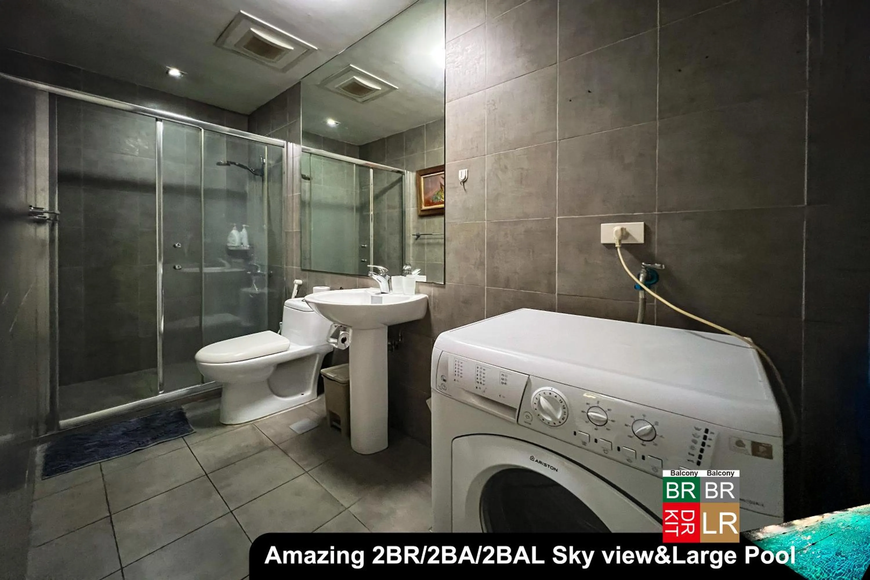 Shower in The Gramercy Residences