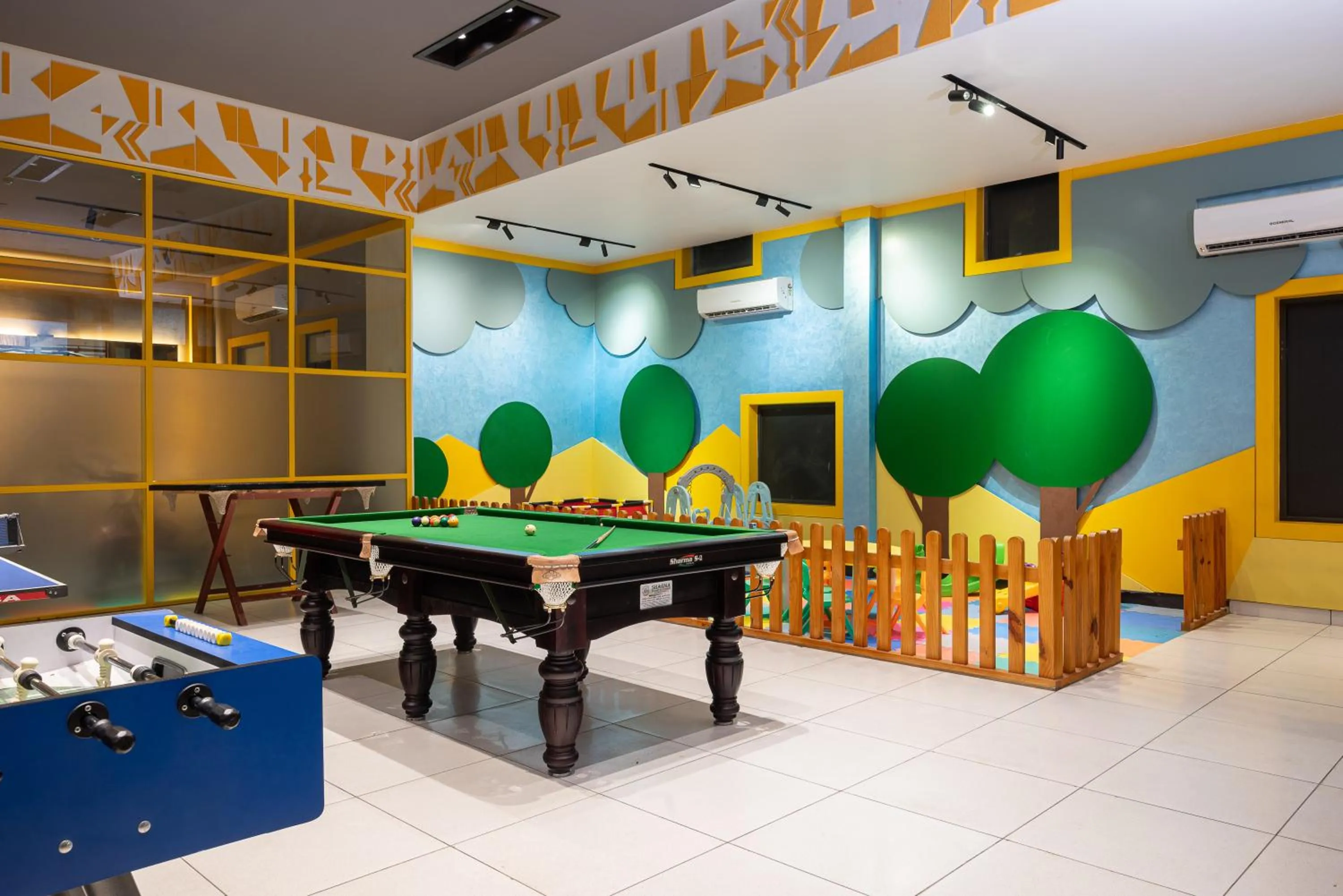 Game Room in Hotel Sonar Bangla Mayapur