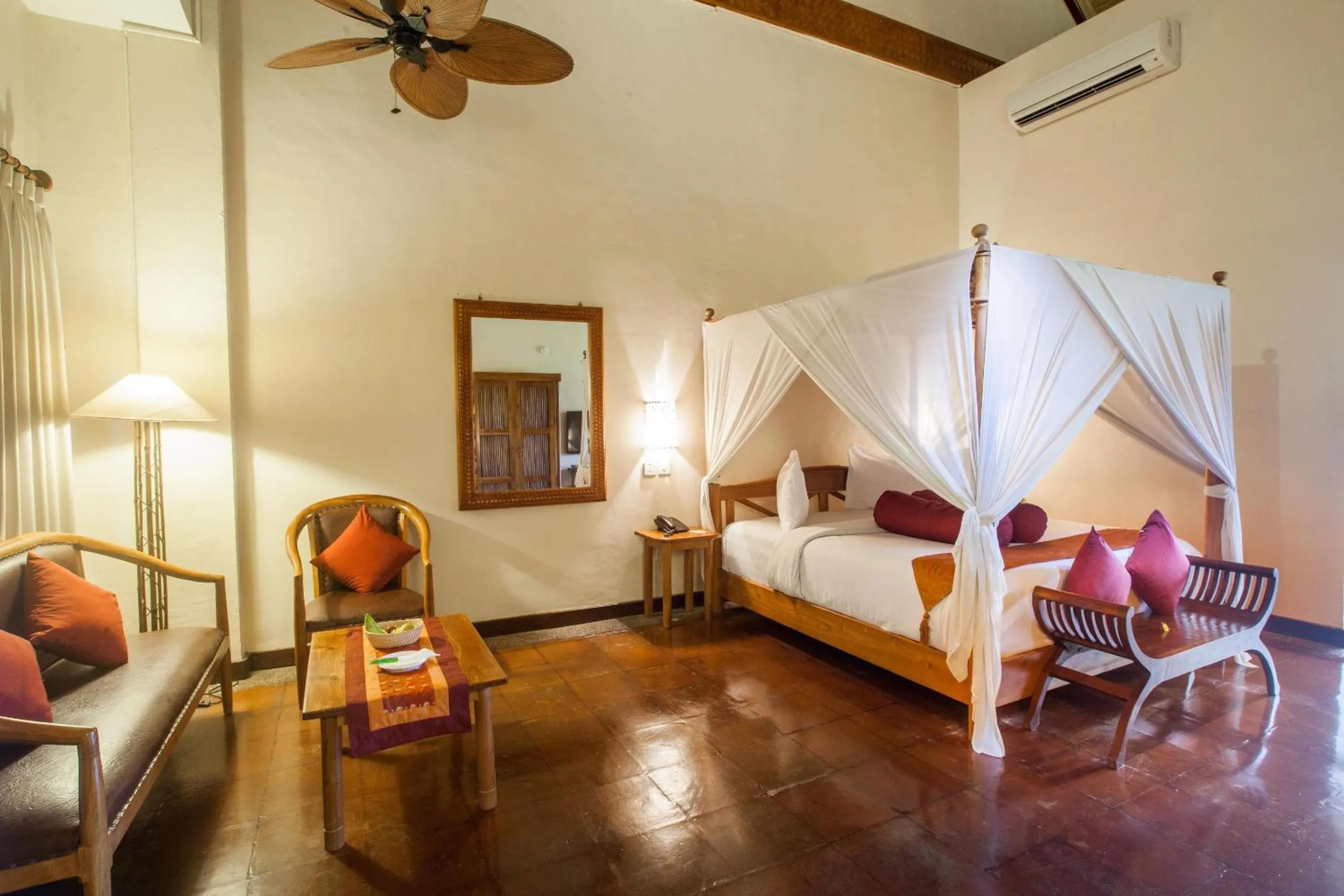 Bedroom, Bed in Dwaraloka Retreat Ubud