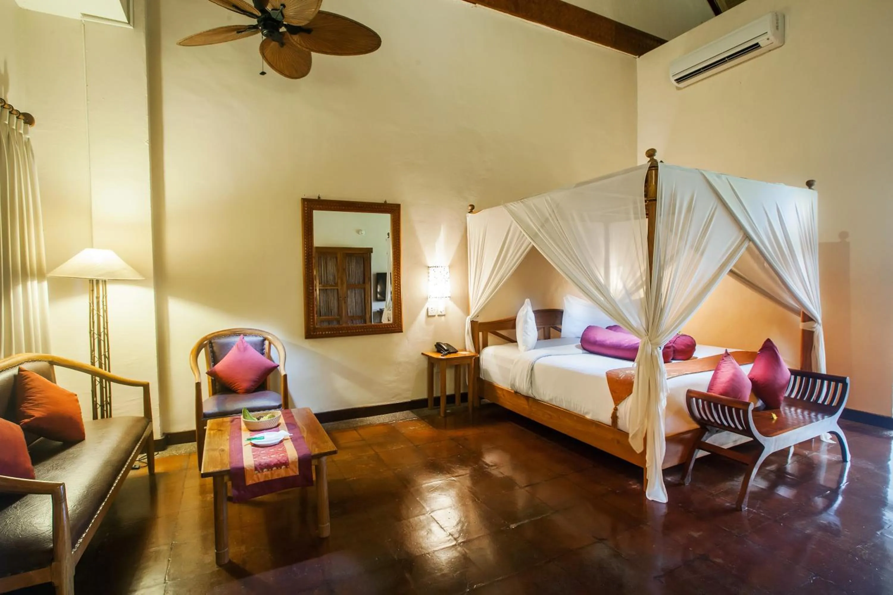 Bedroom, Bed in Dwaraloka Retreat Ubud